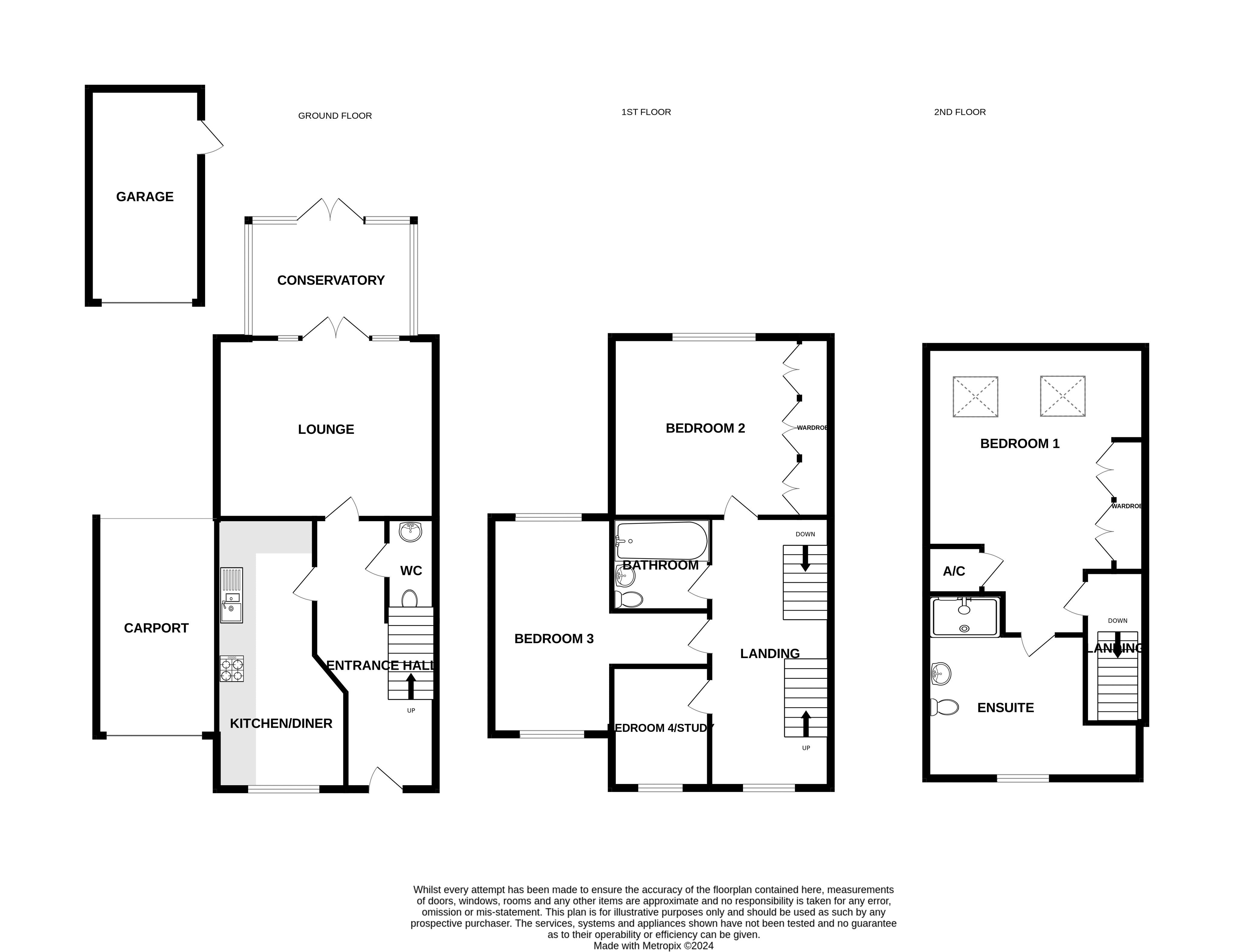 3, Cumberland Way, Waterlooville floorplan