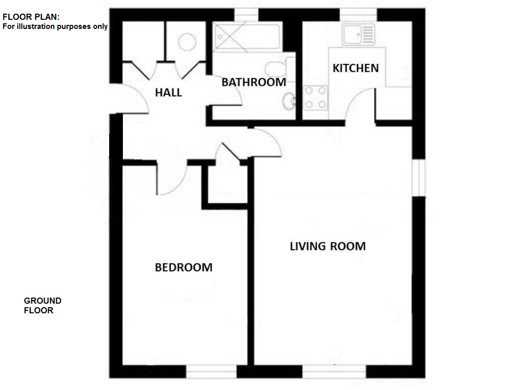 1 Bedrooms Flat for sale in Hawthorne Road, Wallington SM6