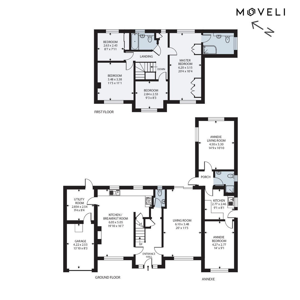 125, Harestone Hill, Caterham floorplan