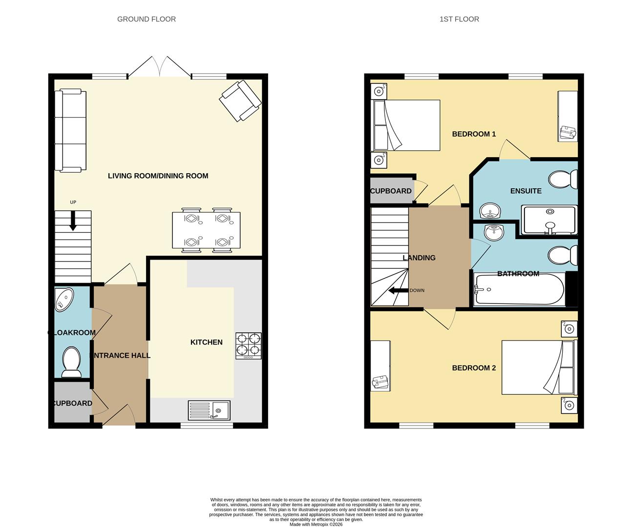 4, Daytona Close, Eastbourne floorplan