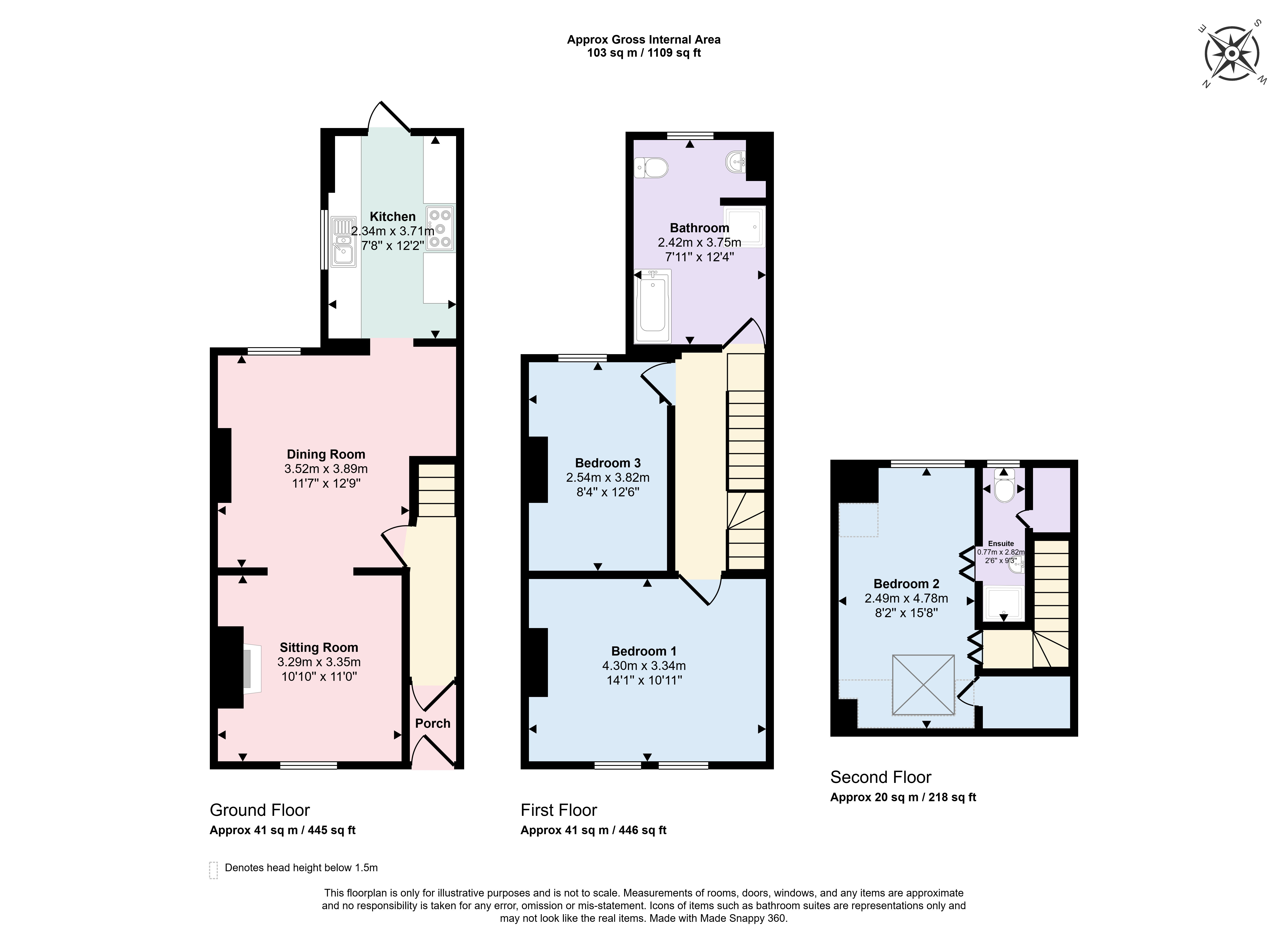4, Englishcombe Rise, Bath floorplan