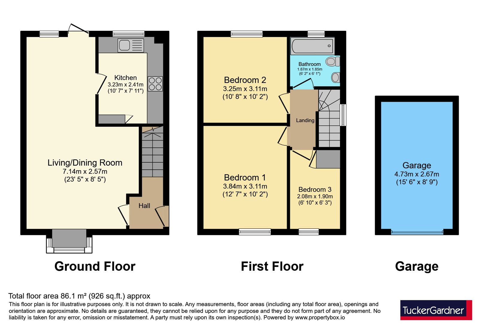 167, The Rowans, Cambridge floorplan