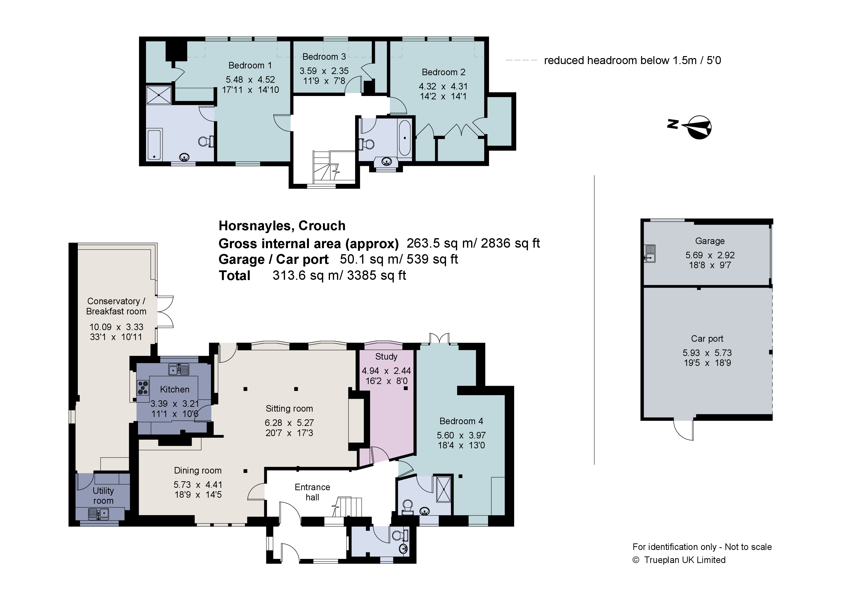 Horsnayles,, Long Mill Lane, Sevenoaks floorplan
