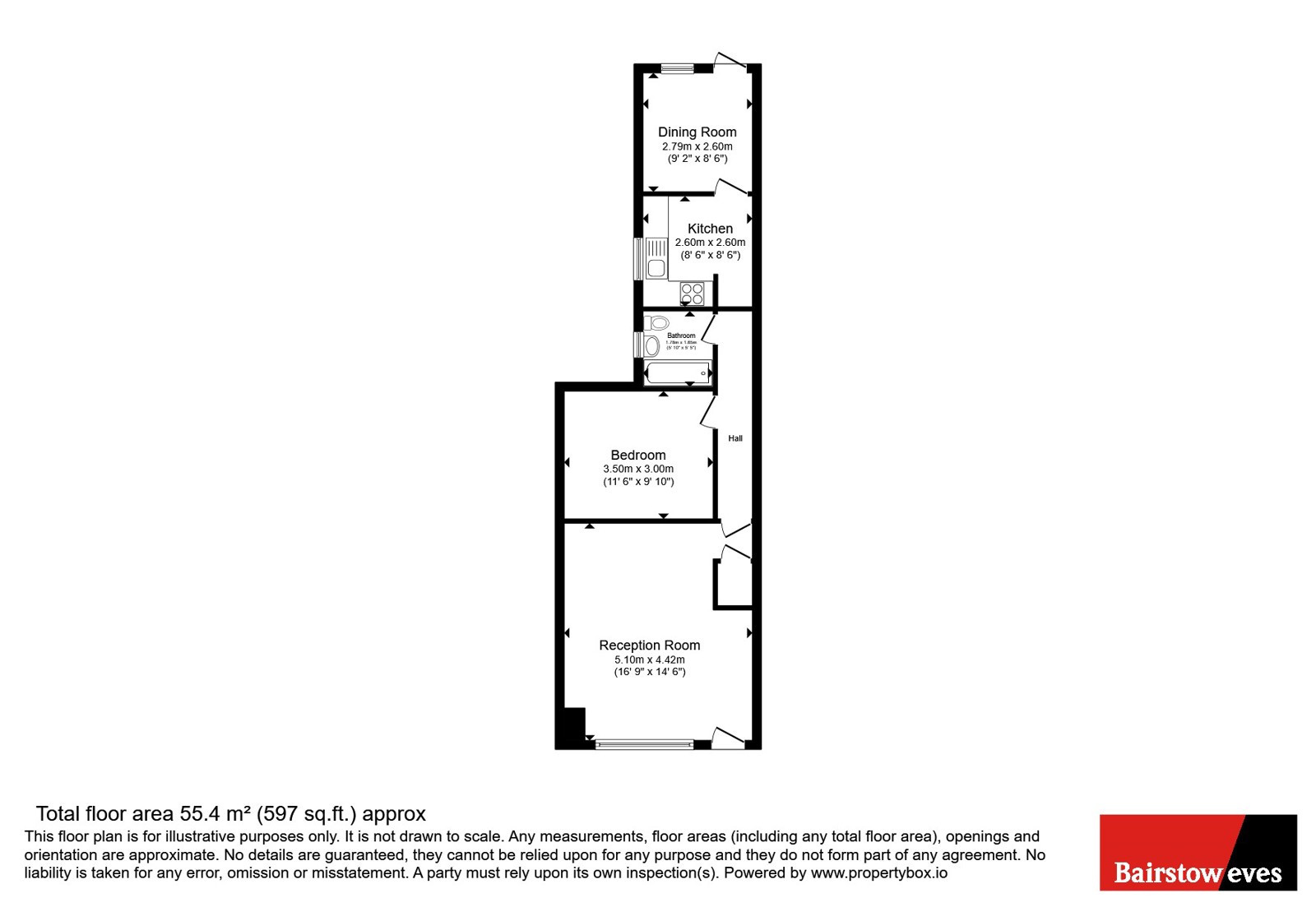 3, The Parade, Havering-Atte-Bower floorplan