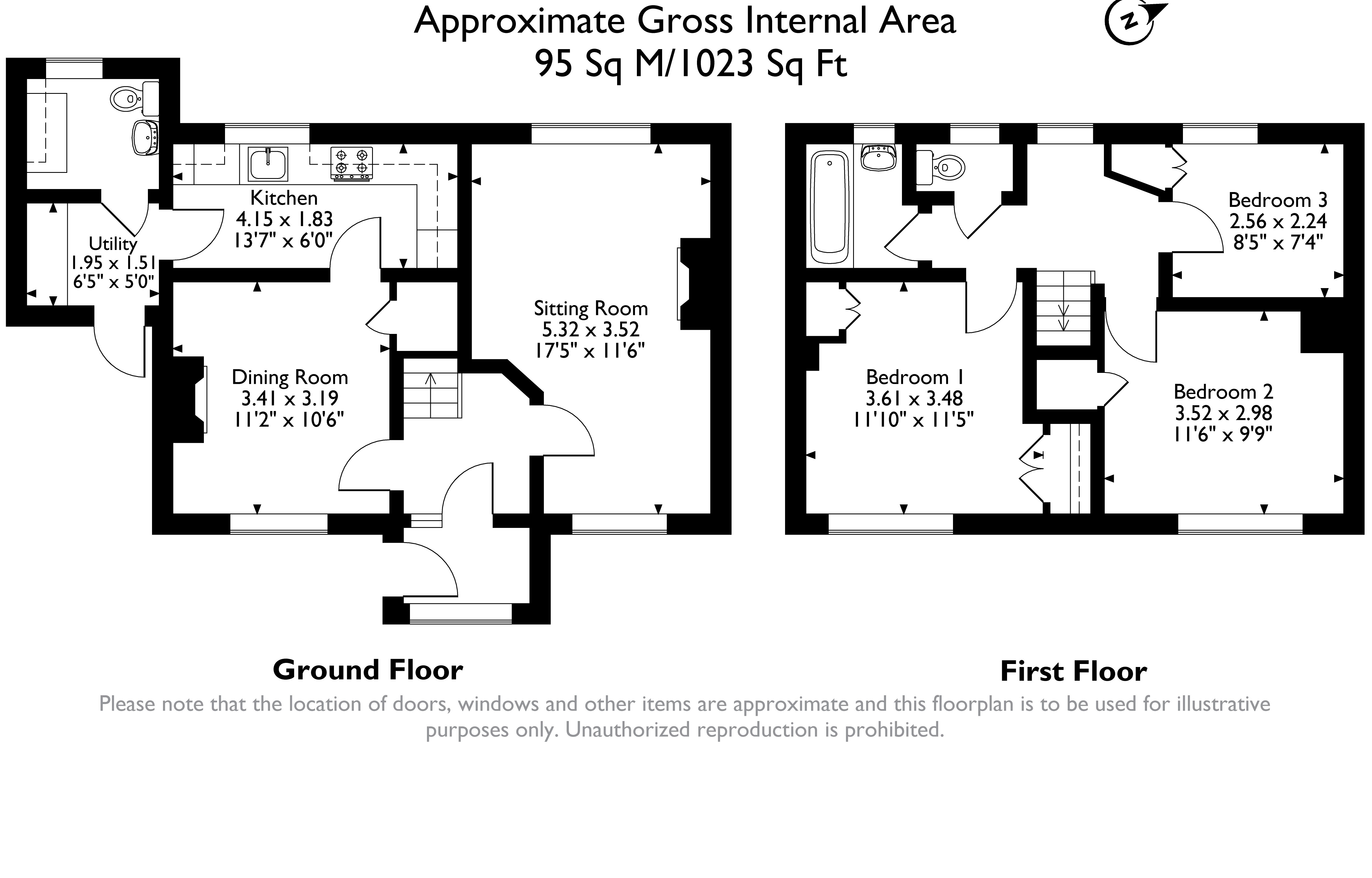 Warren Lane, Otley floorplan