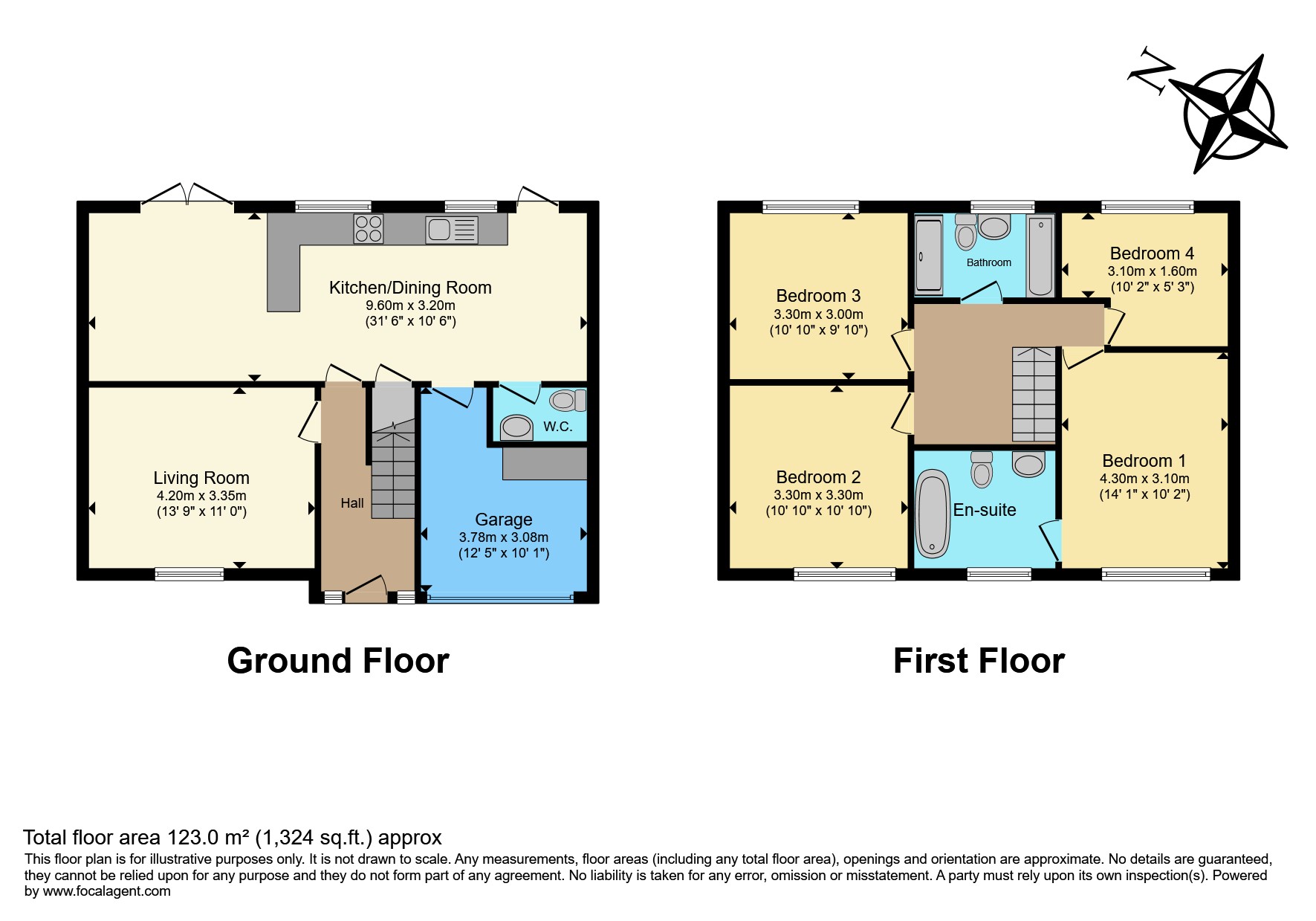 12, Church Lane, Leicester floorplan