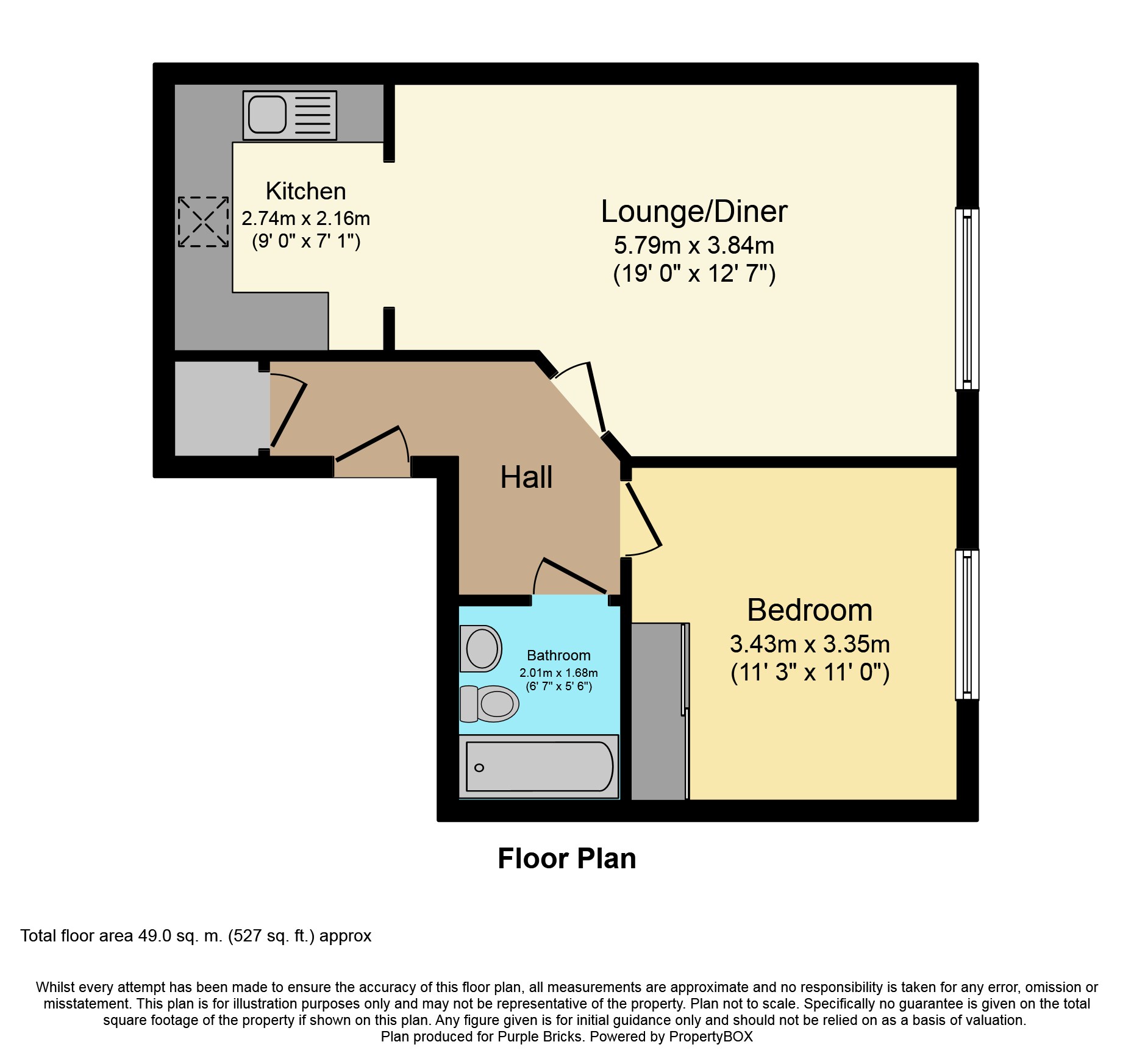 1 Bedrooms Flat for sale in Royal Troon Drive, Wakefield WF1