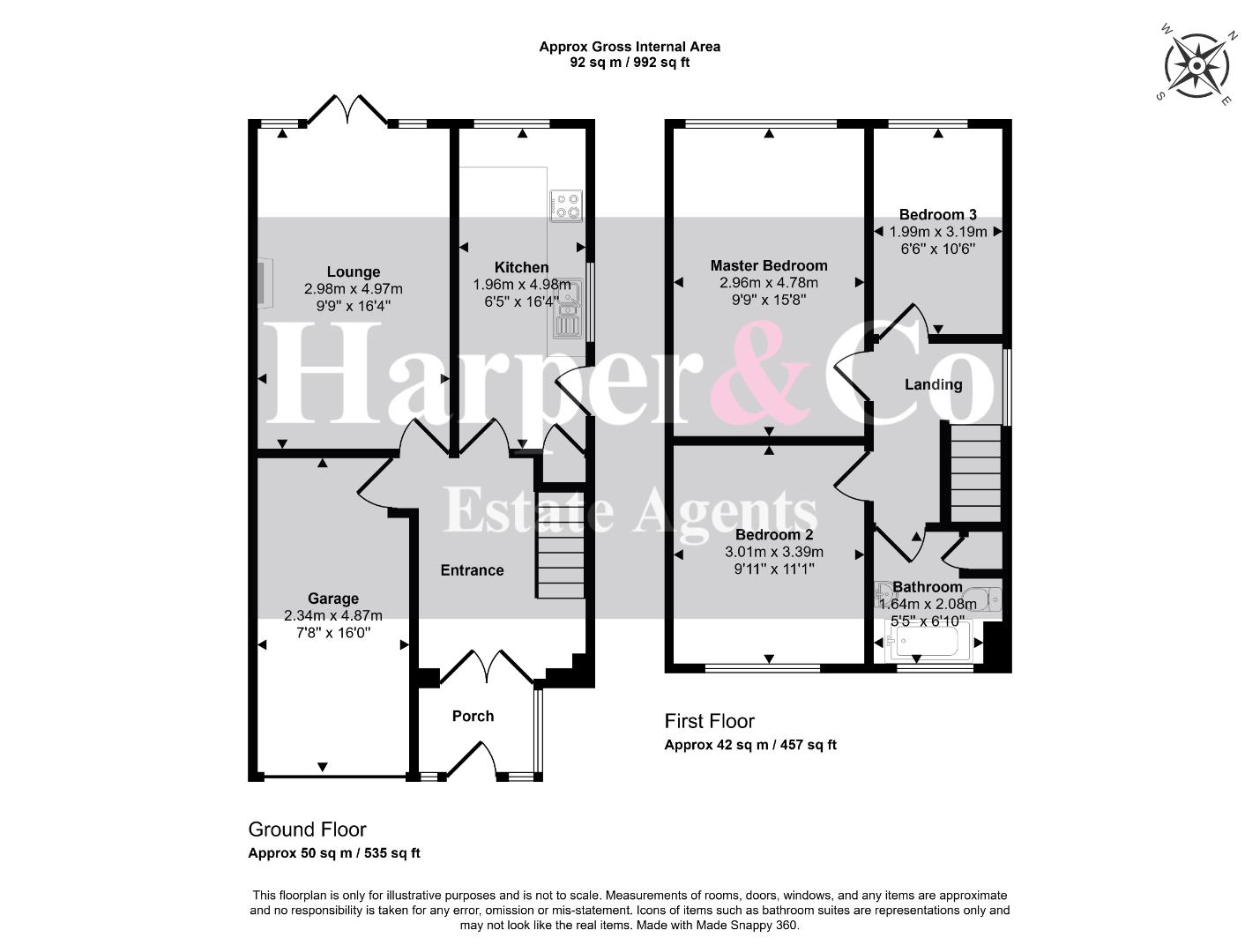 30, Kingcraft Road, Middlesbrough floorplan