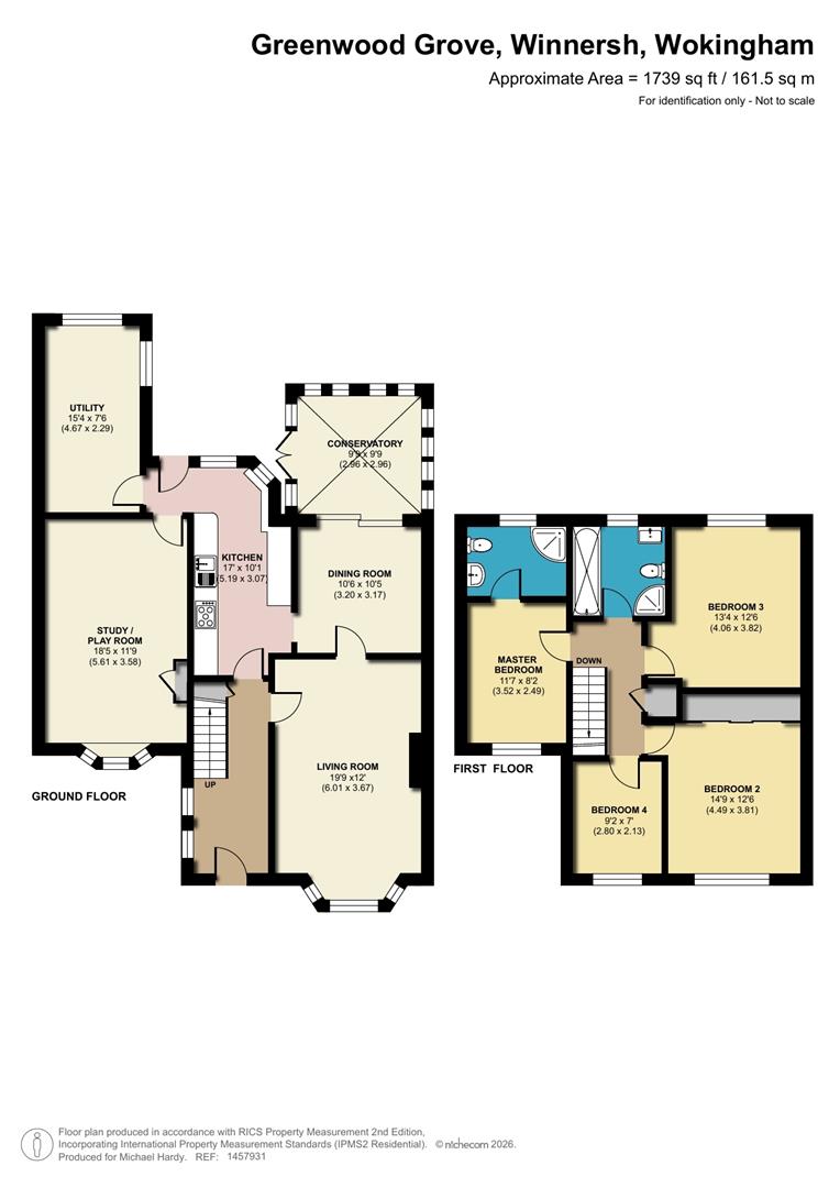 26, Greenwood Grove, Winnersh floorplan