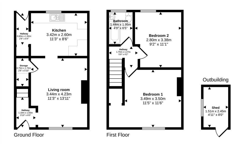 57, Penn View, WINCANTON floorplan