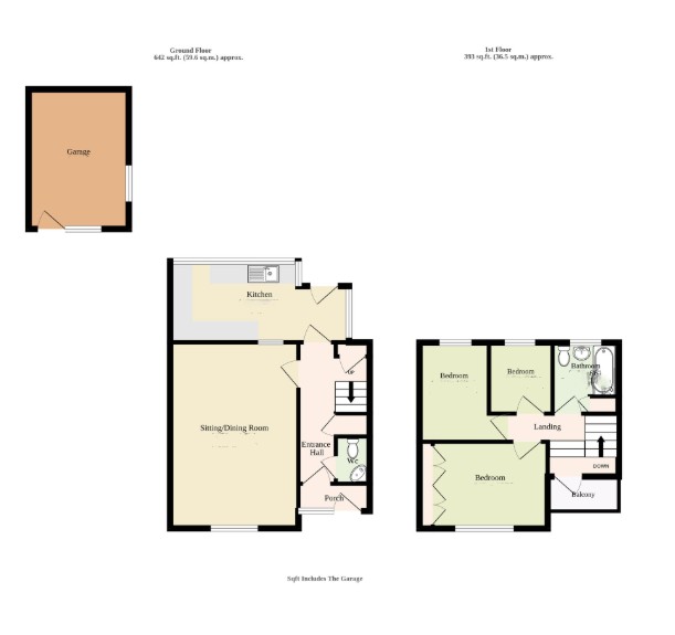 15, Plumtrees, Lowestoft floorplan