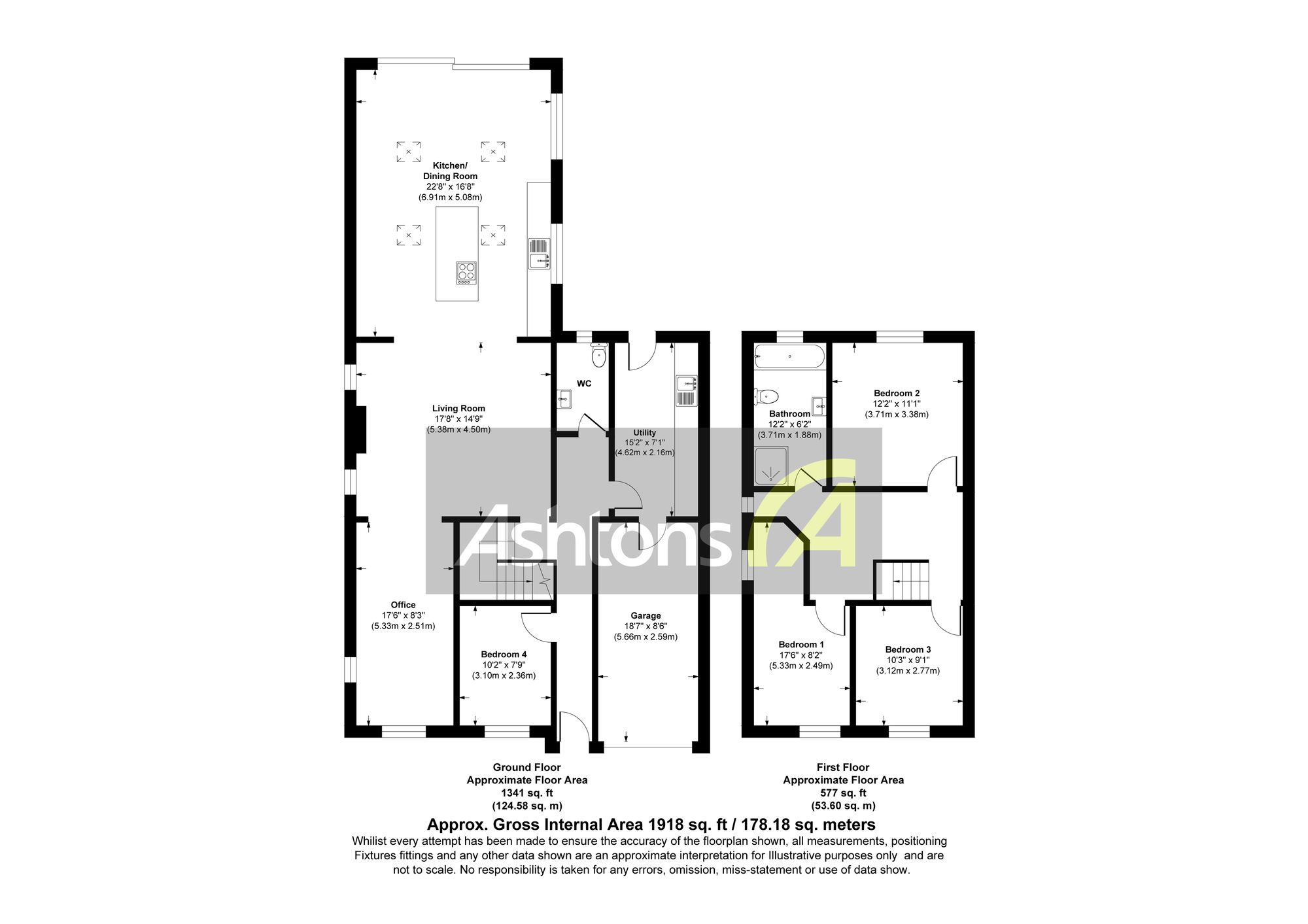 4 St. James Road, Prescot floorplan