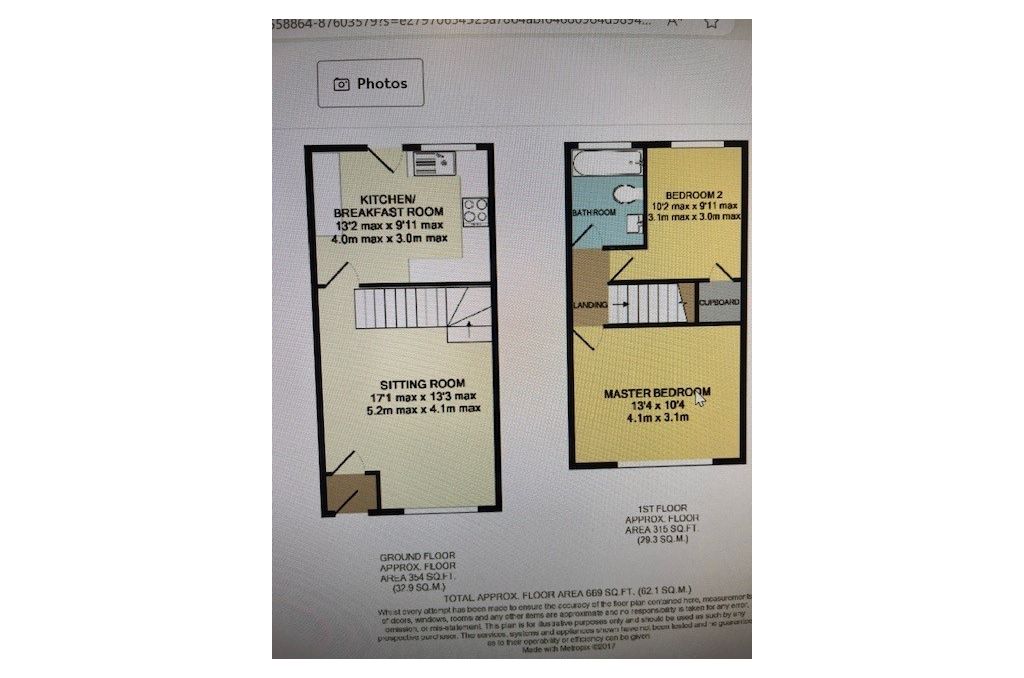 172 Huntington Road, York floorplan