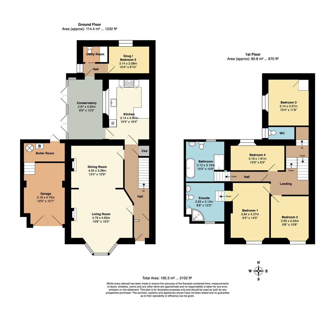 9, Belmont Street, Tywardreath floorplan