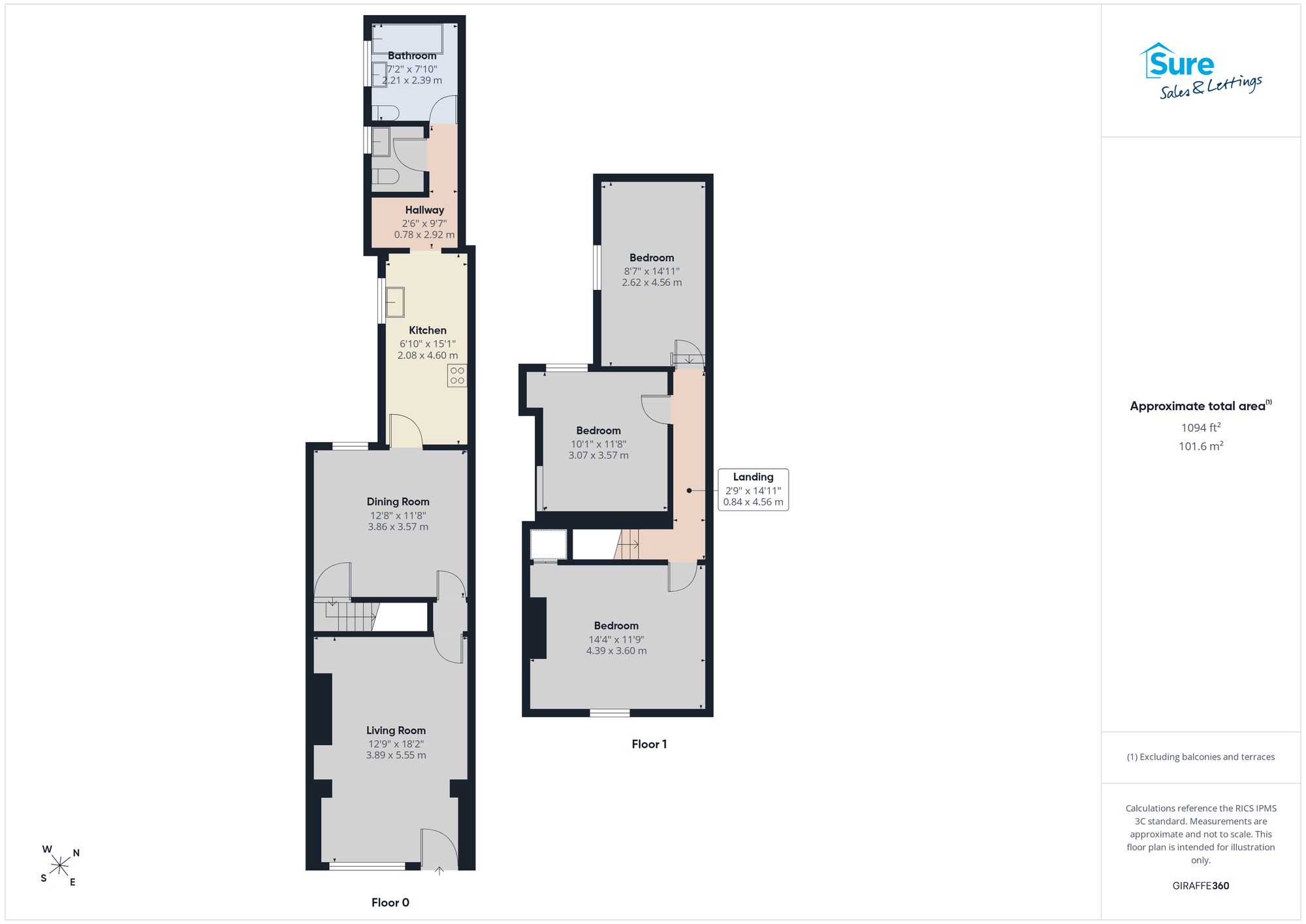 127 Derby Street, Burton-On-Trent floorplan