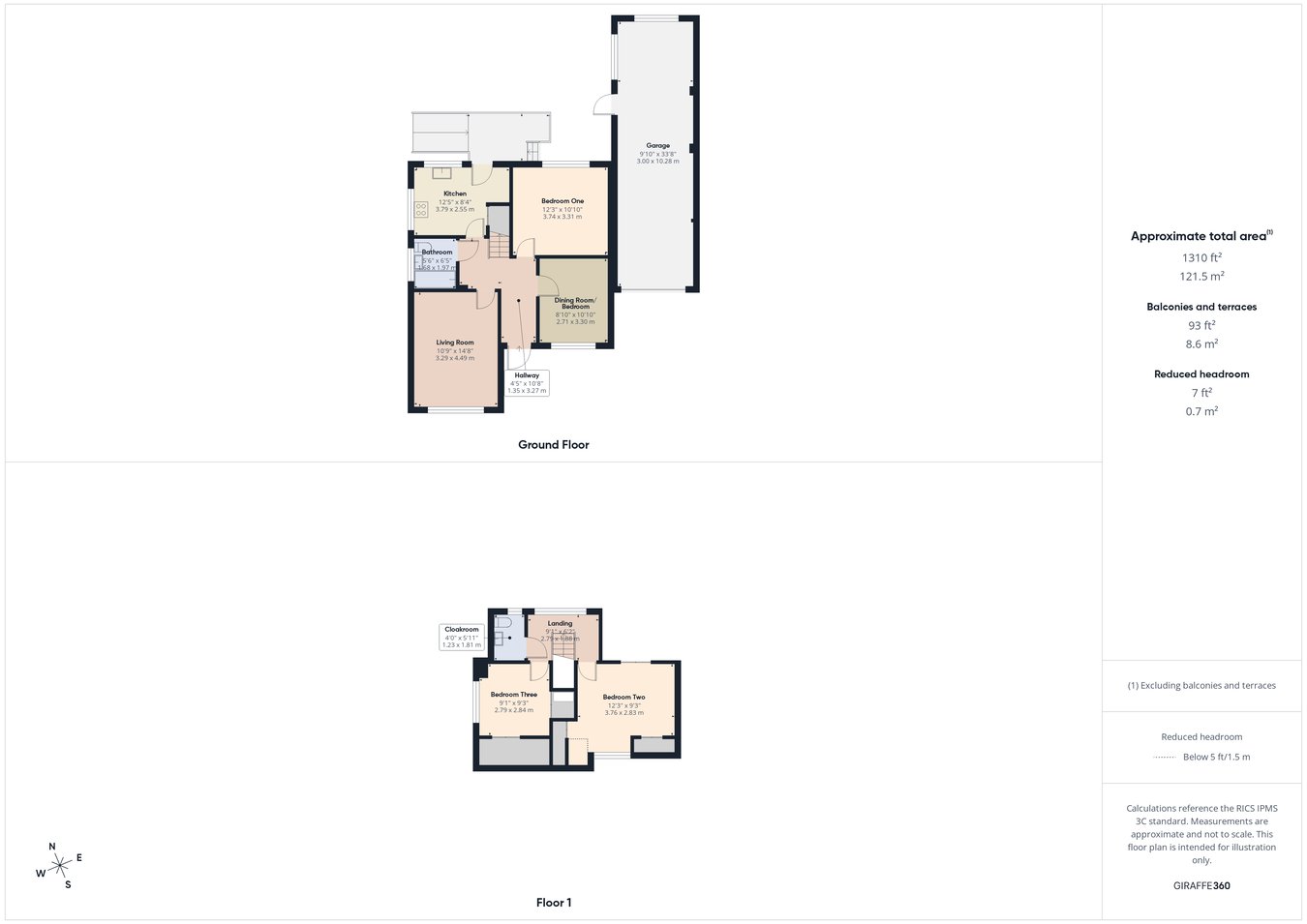 11, Oakwood Way, Southampton floorplan