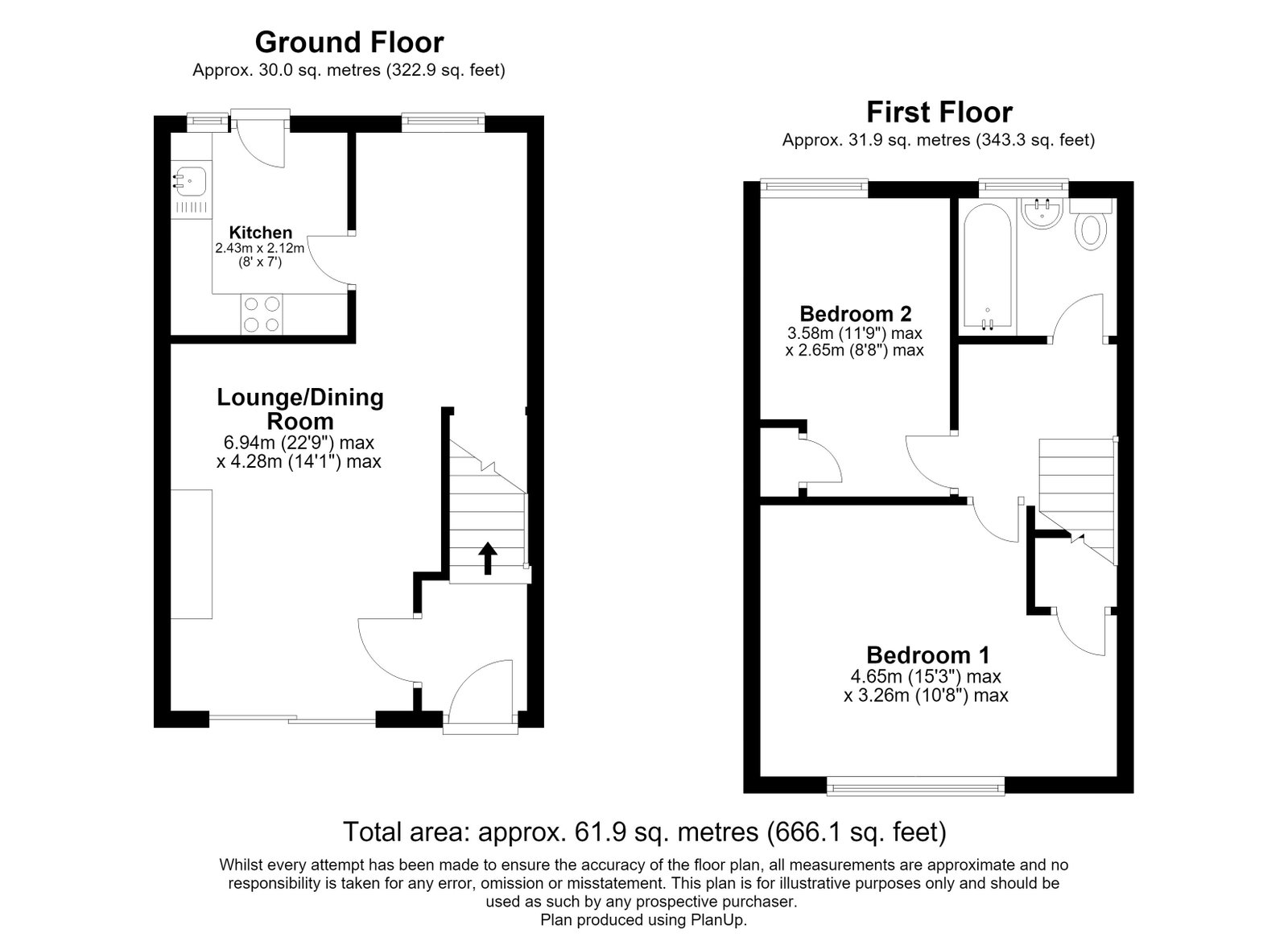19, Woodbury Park, Axminster floorplan