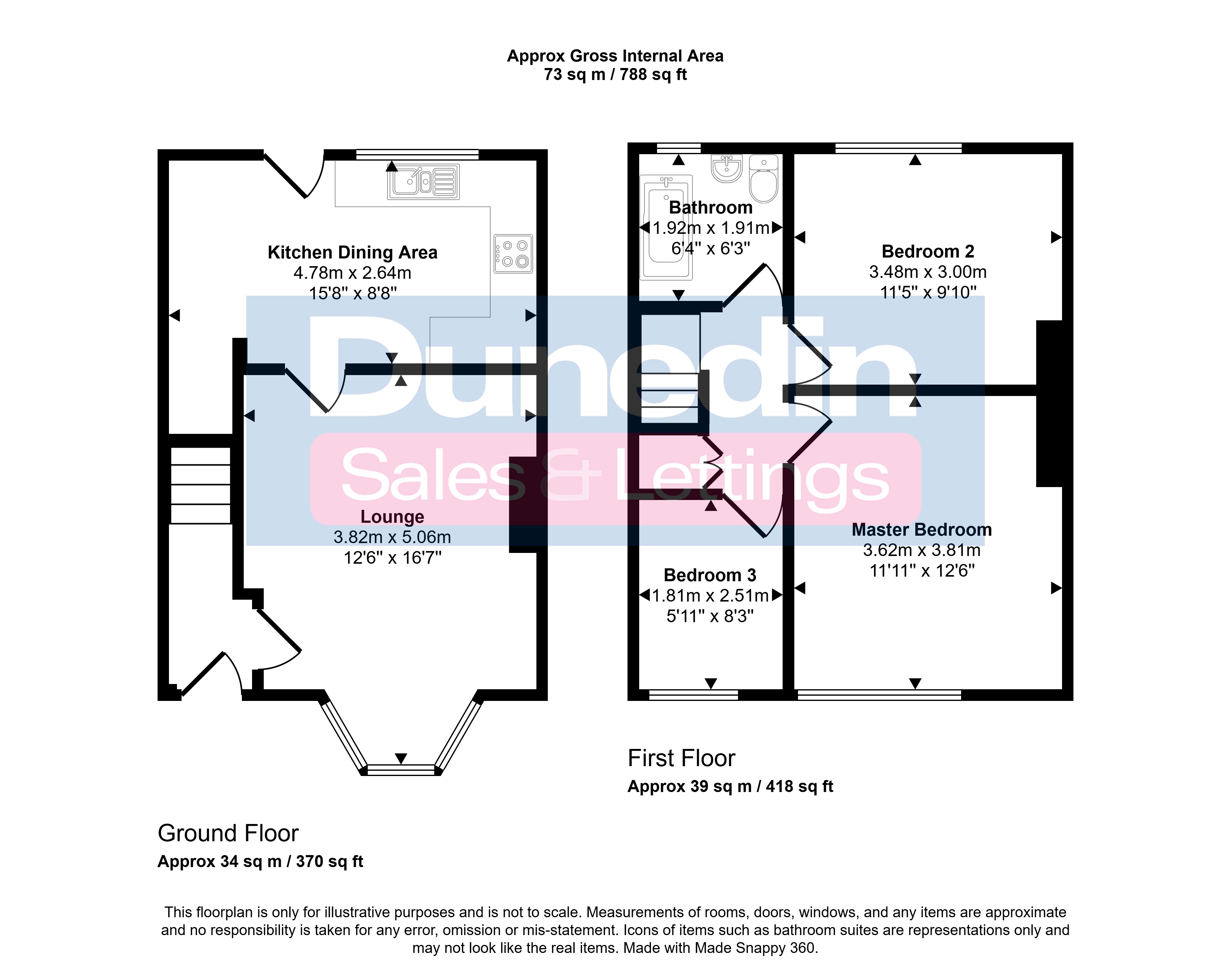 114, Sir Hiltons Road, Birmingham floorplan