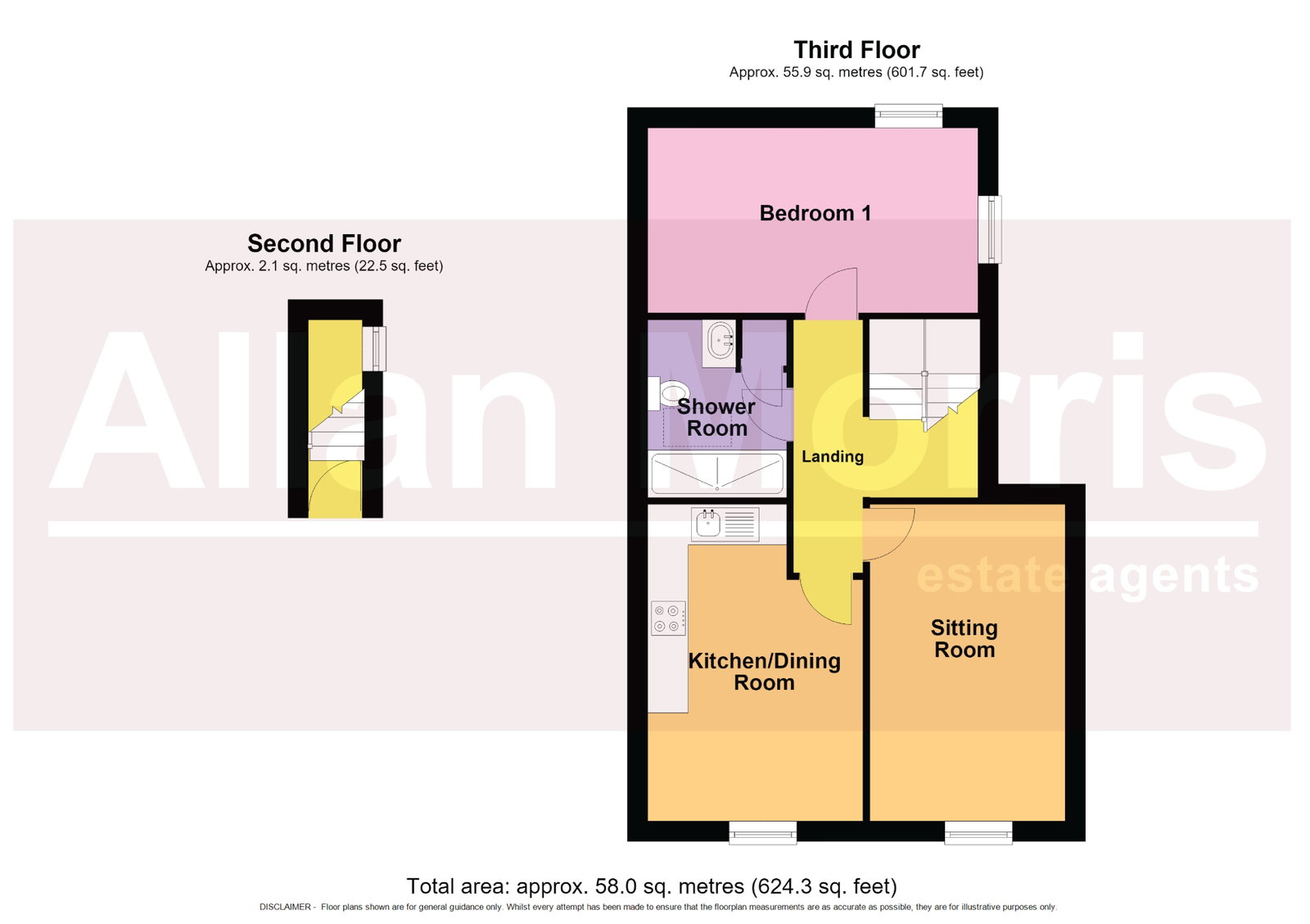 39,Flat 2, Friar Street, Worcester floorplan