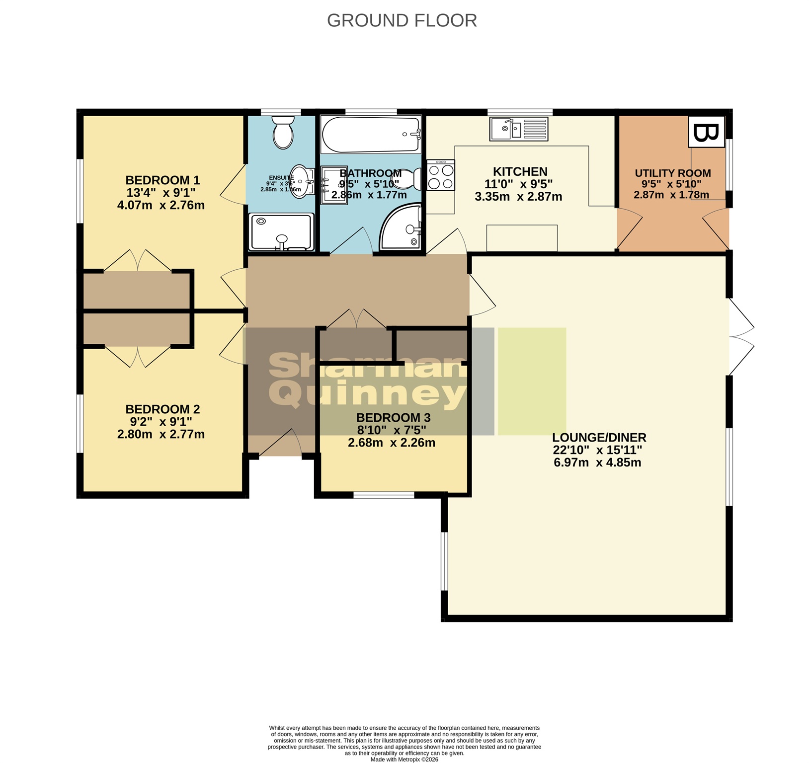 63, Front Road, Wisbech floorplan