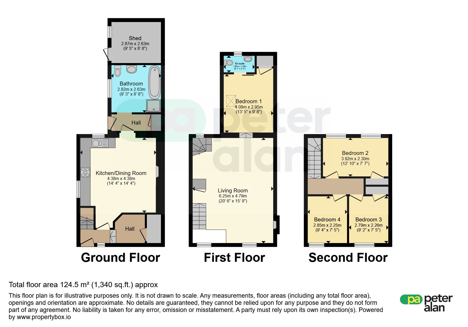 35, Glan Road, Aberdare floorplan