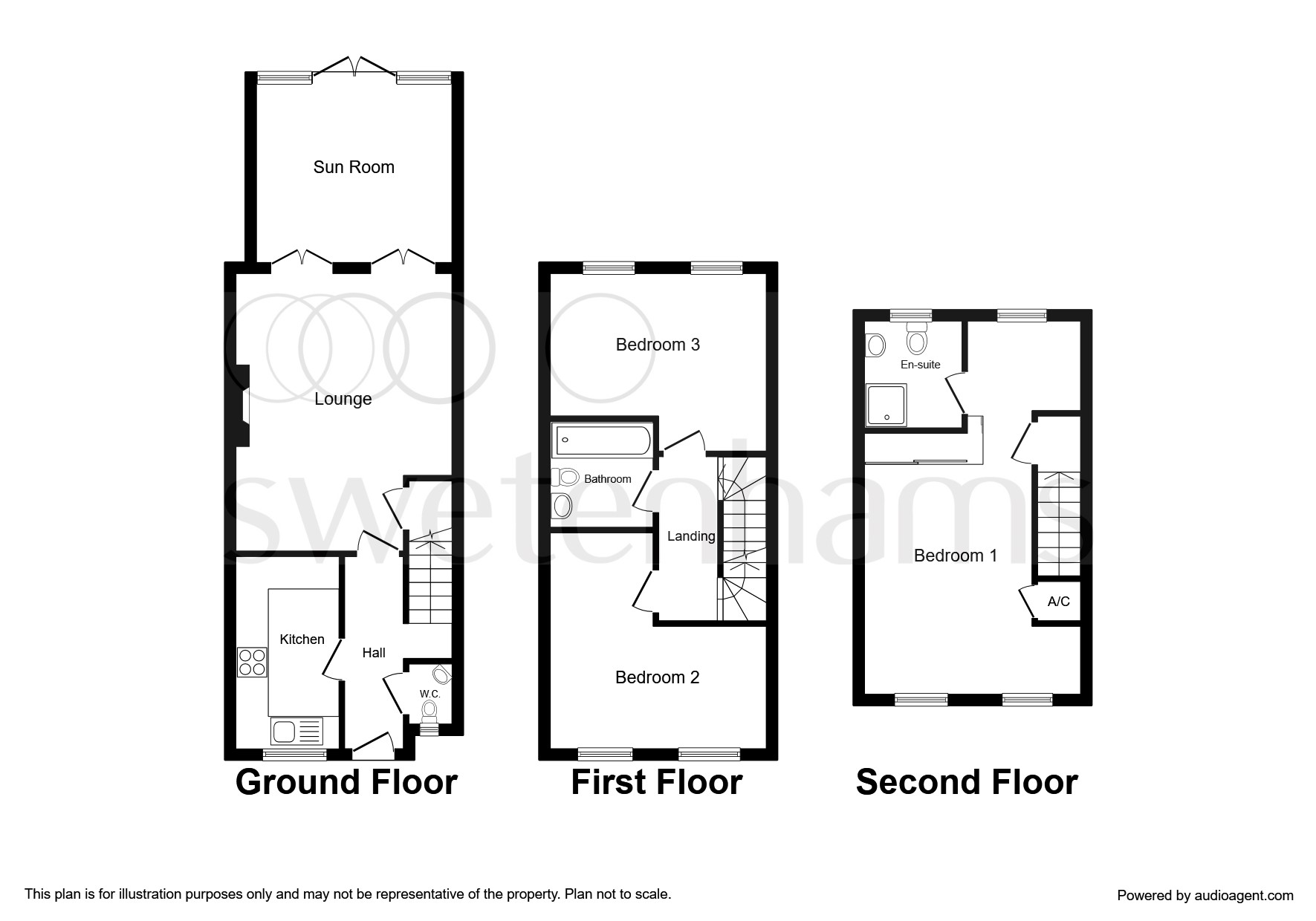 Drillfield Road, Northwich CW9, 3 bedroom town house for sale