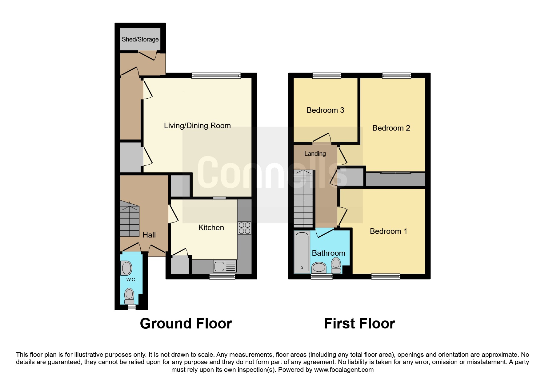 9, Apsley Court, Crawley floorplan