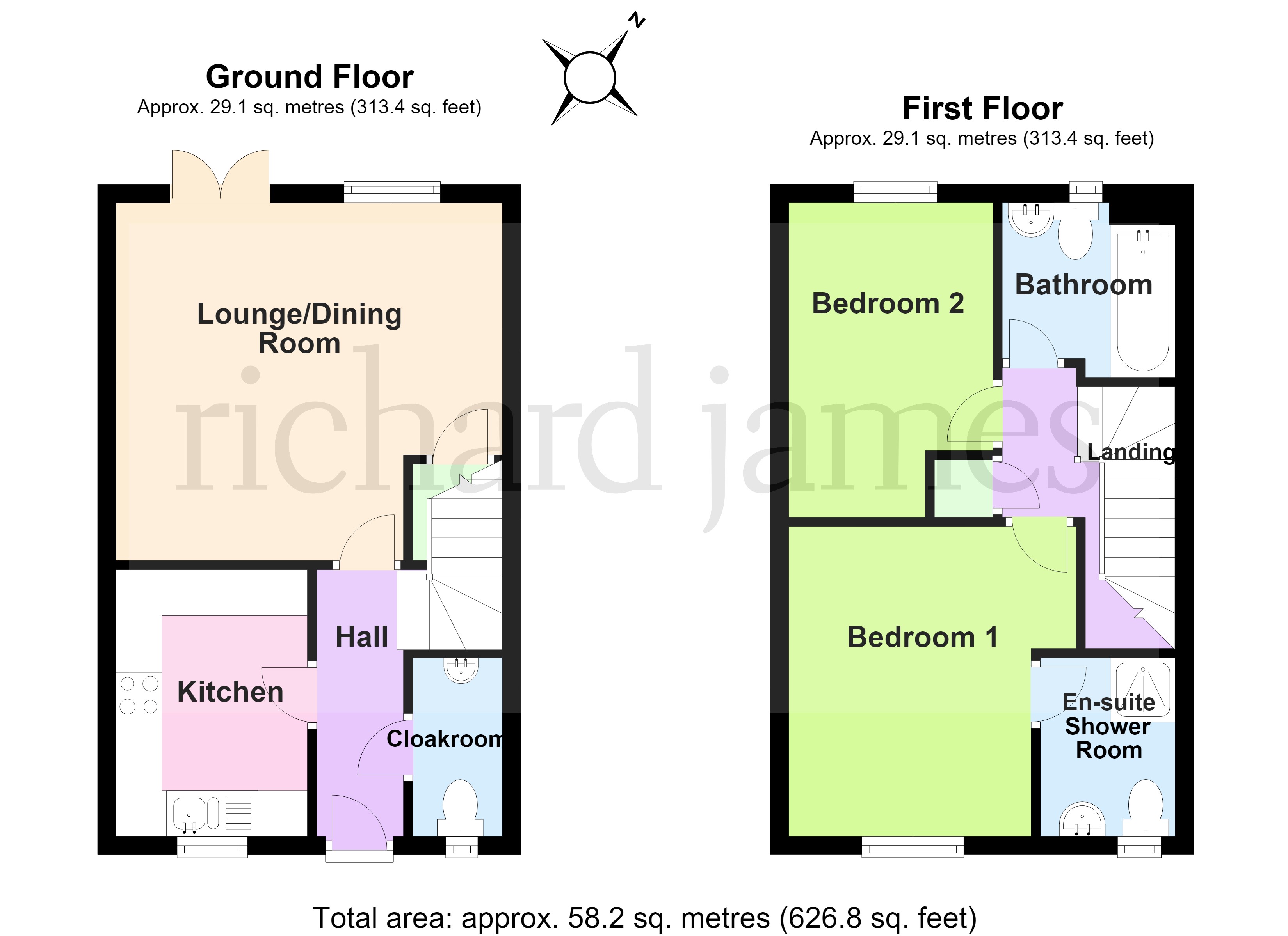 8, Hollowell Close, Rushden floorplan