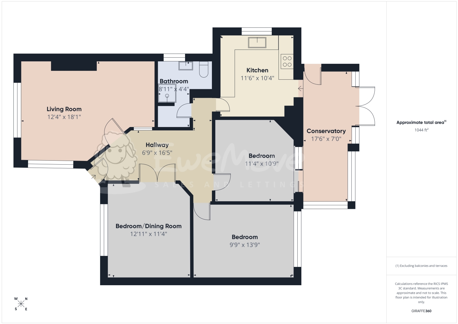49, Stanbury Crescent, Folkestone floorplan