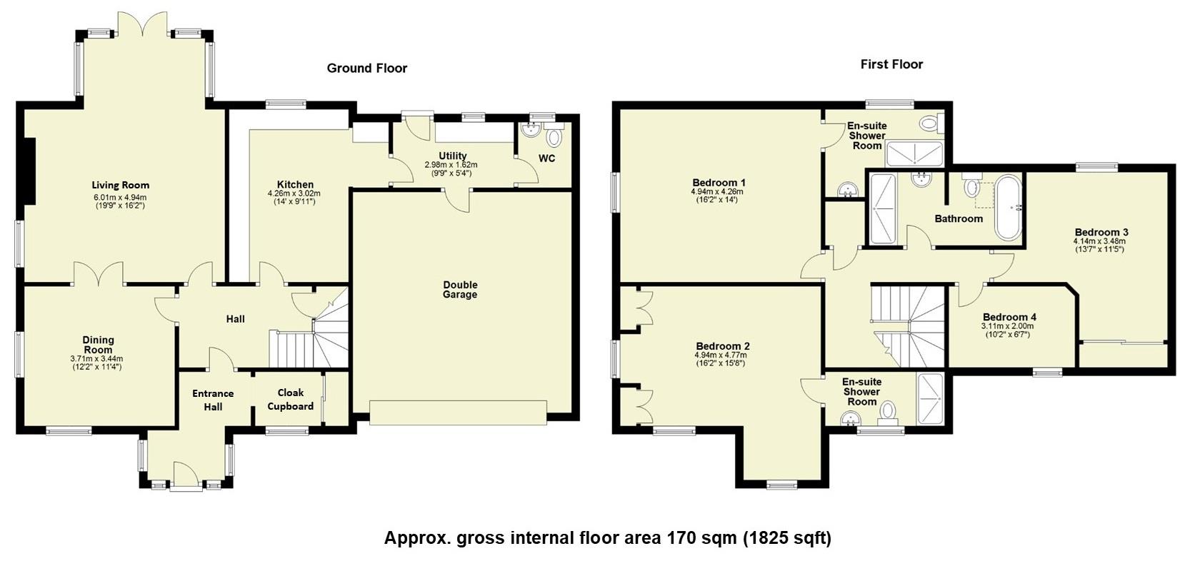 7, Rowley Gardens, Bottisham floorplan