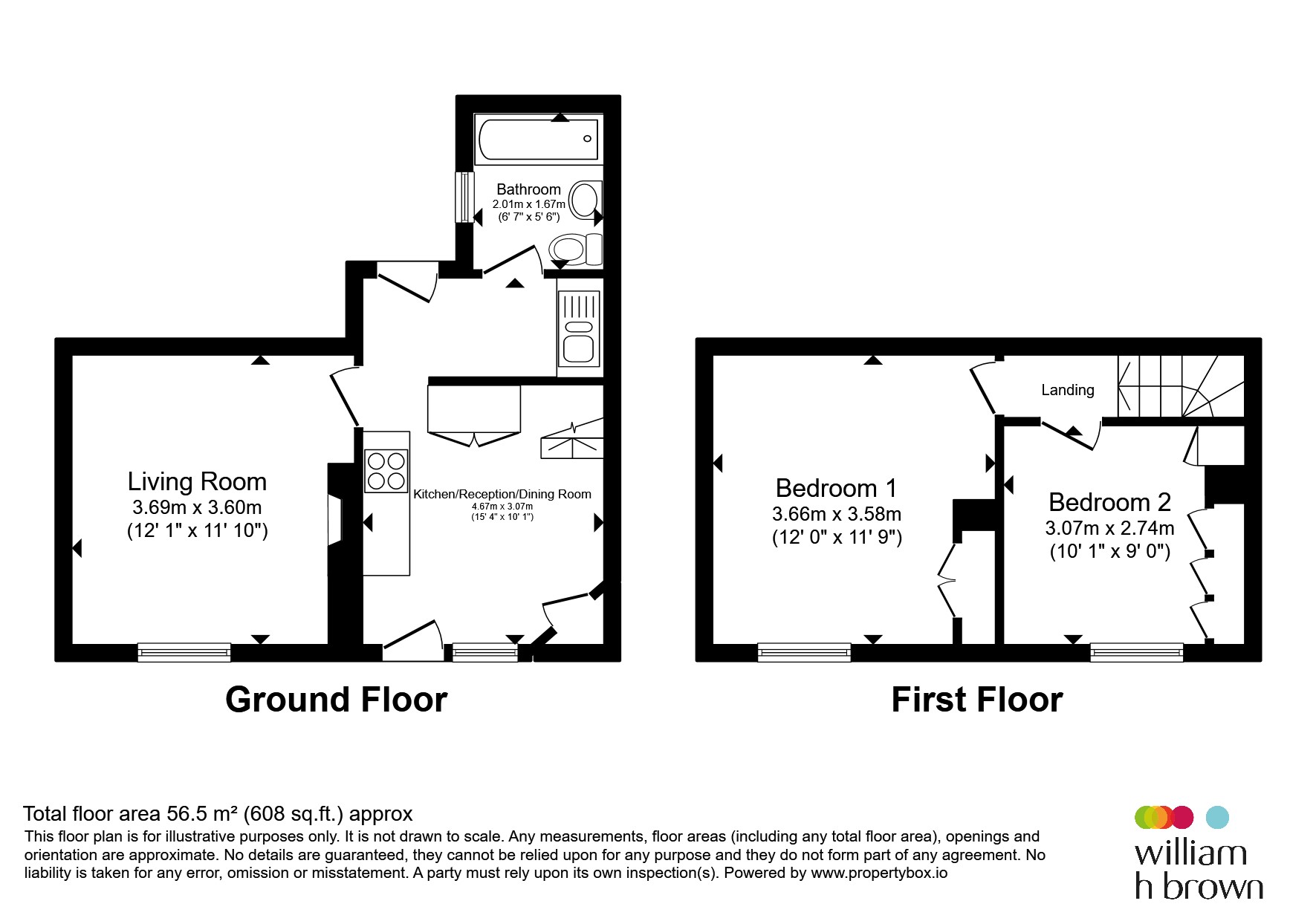 69, Church Street, Sleaford floorplan
