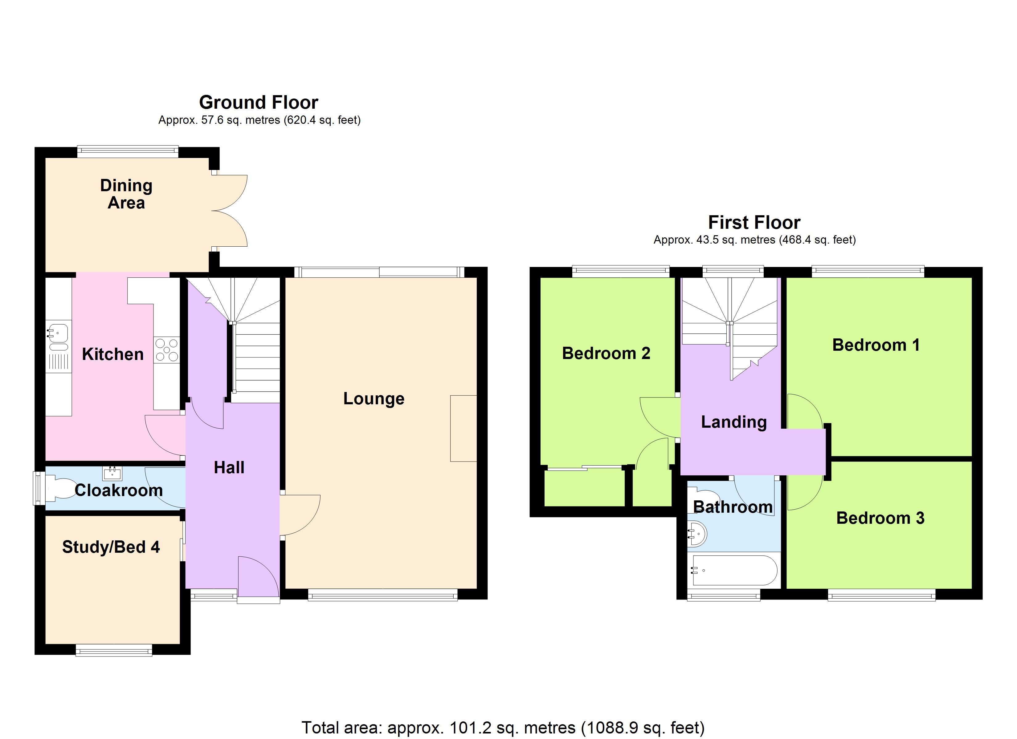 67, Fairview Drive, Hythe floorplan