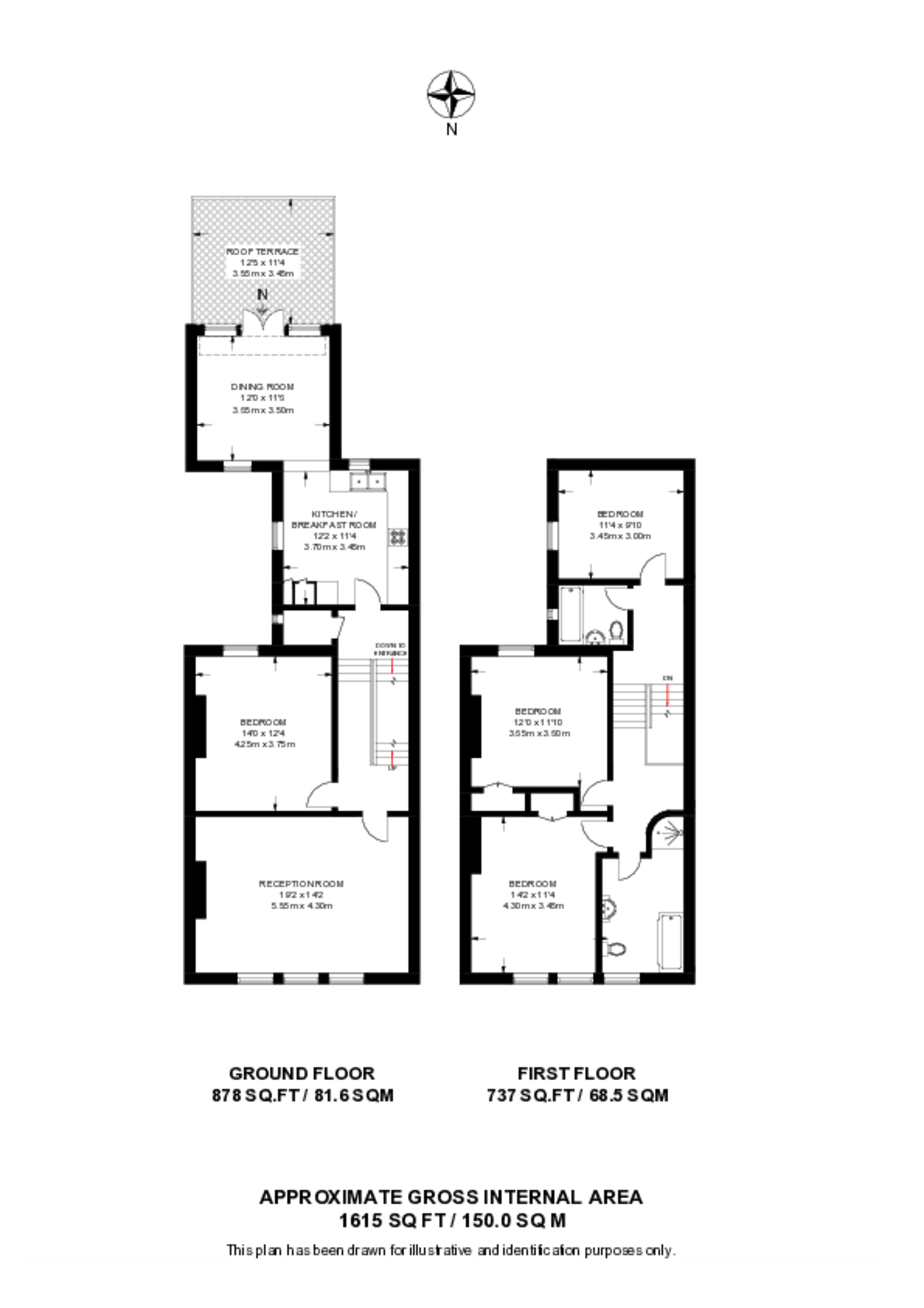 Bishops road, Fulham floorplan