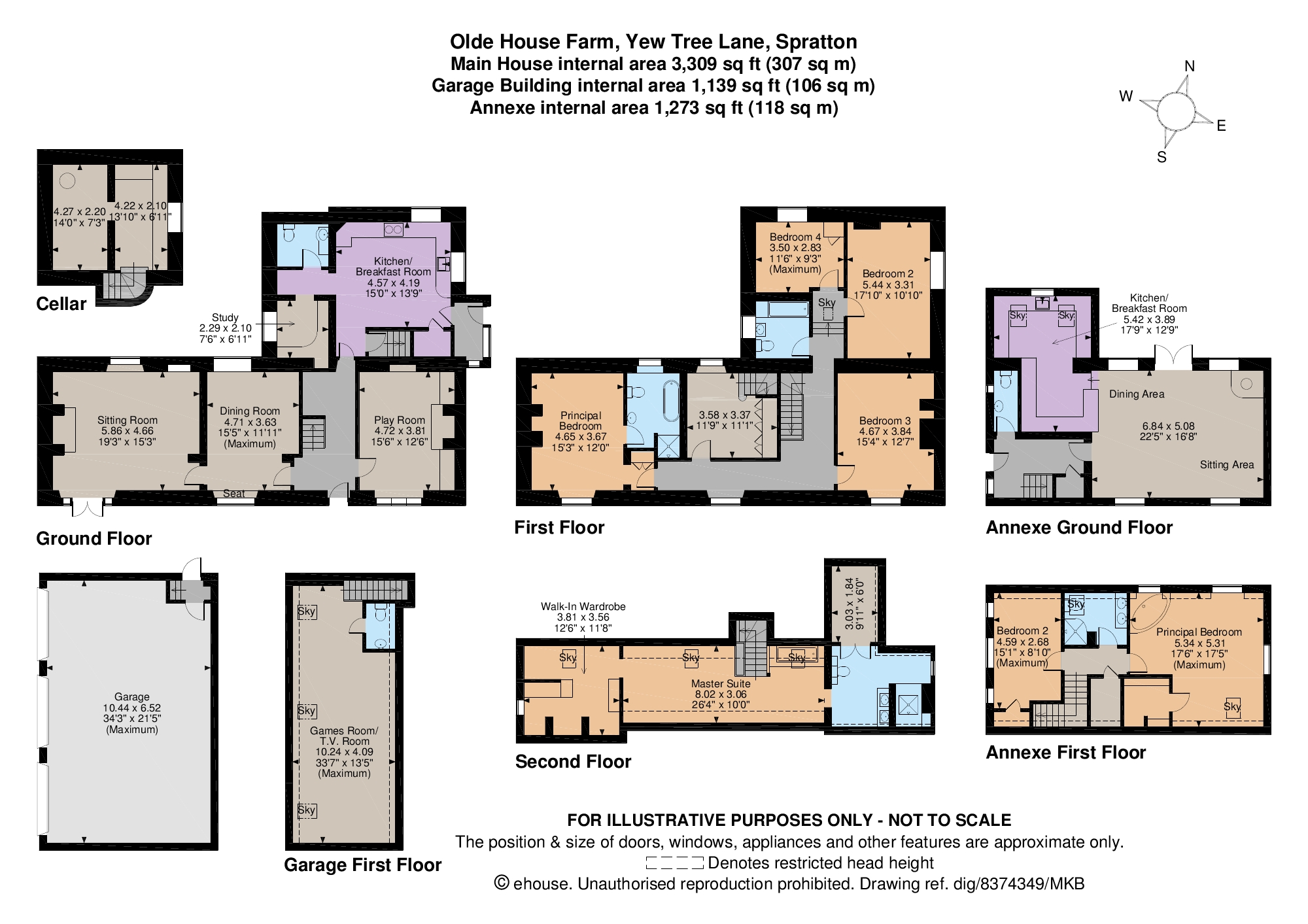 7 Bedrooms Detached house for sale in Yew Tree Lane, Spratton, Northampton NN6