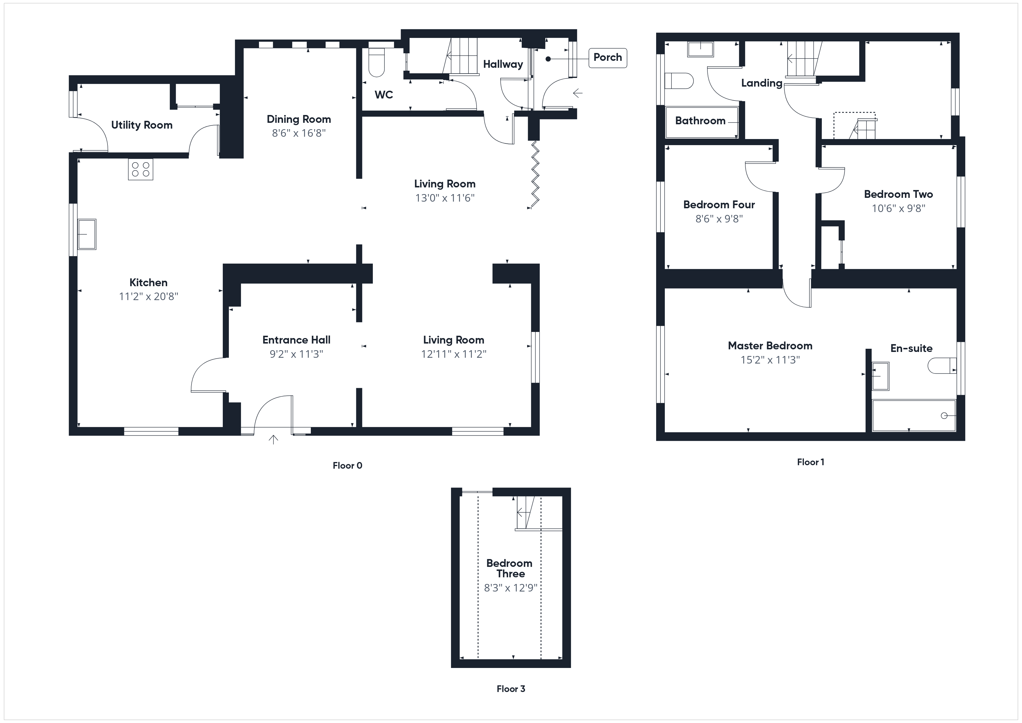 123, Cove Road, Farnborough floorplan