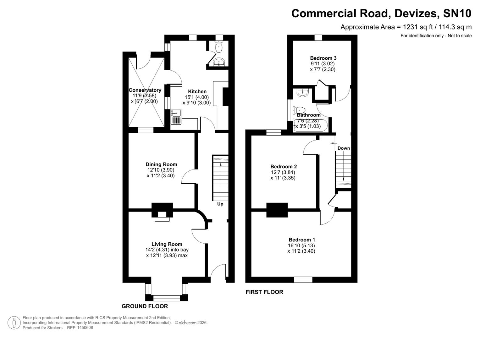 8, Commercial Road, Devizes floorplan