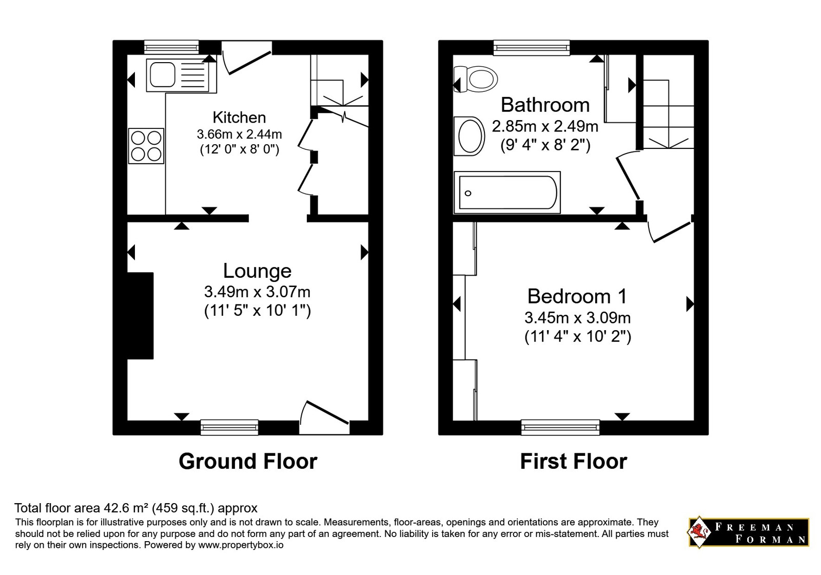 22, High Street, Tunbridge Wells floorplan