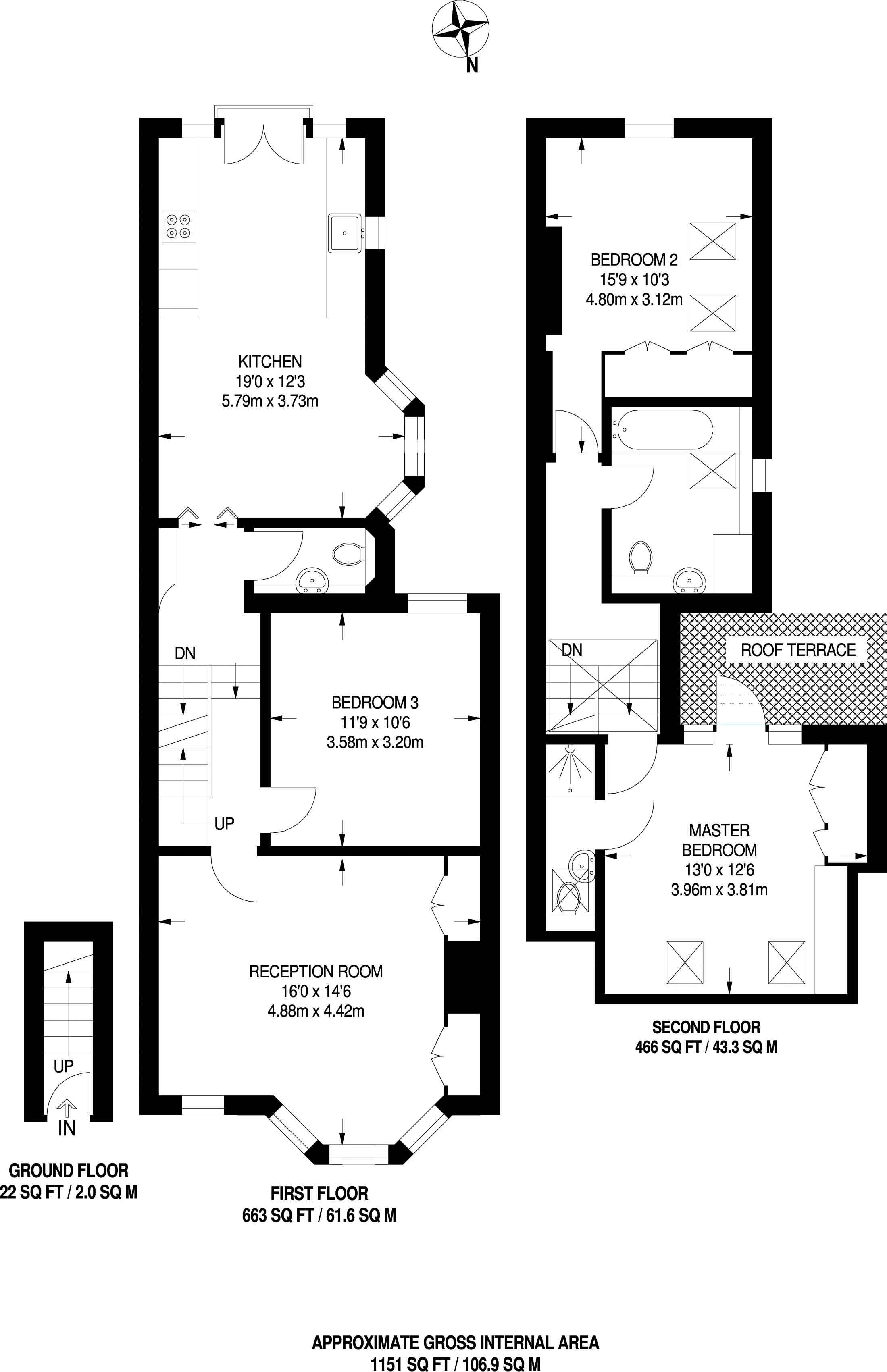 3 Bedrooms Flat for sale in Hubert Grove, Clapham North SW9