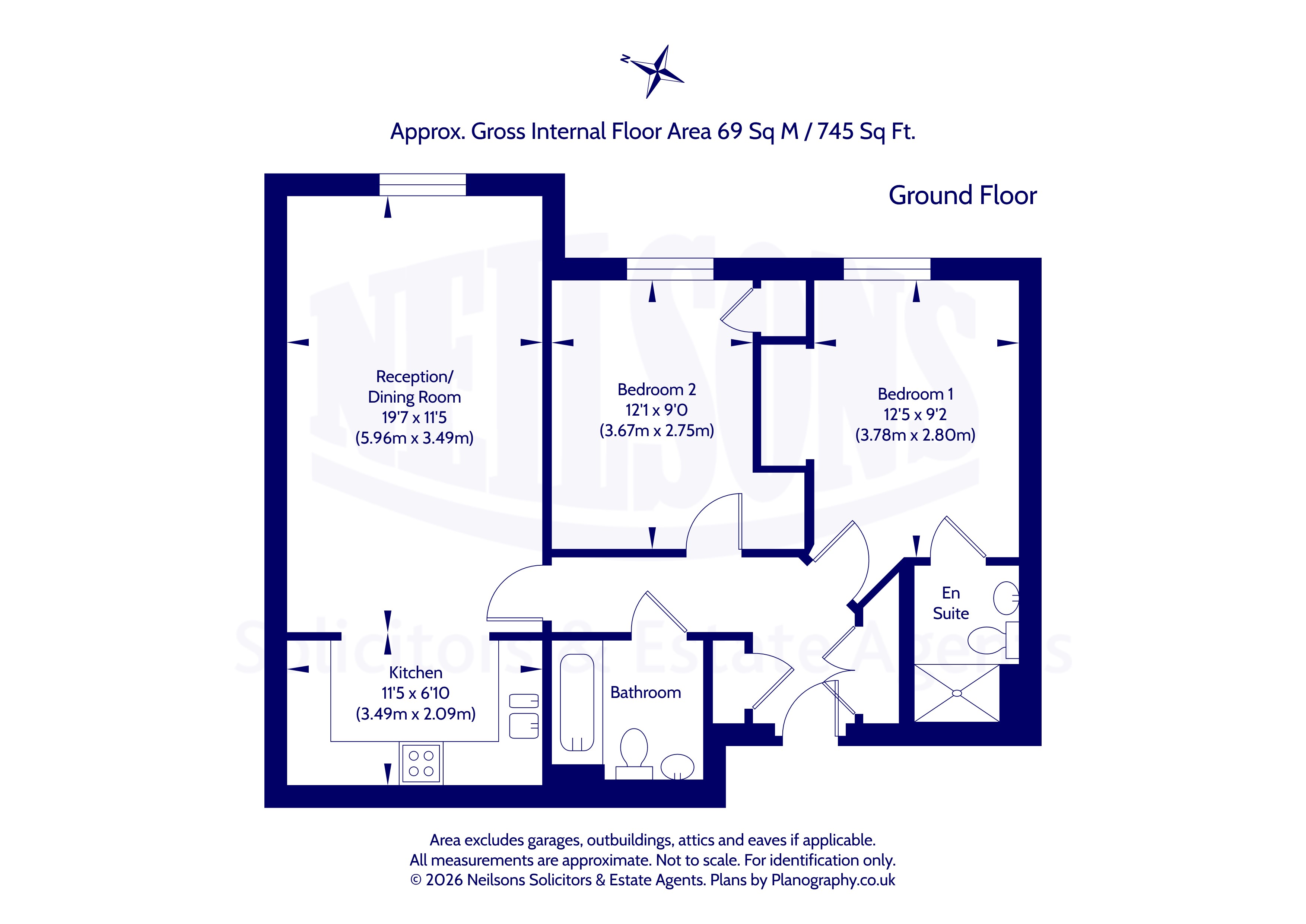 9/3, Cowgill Gardens, Edinburgh floorplan