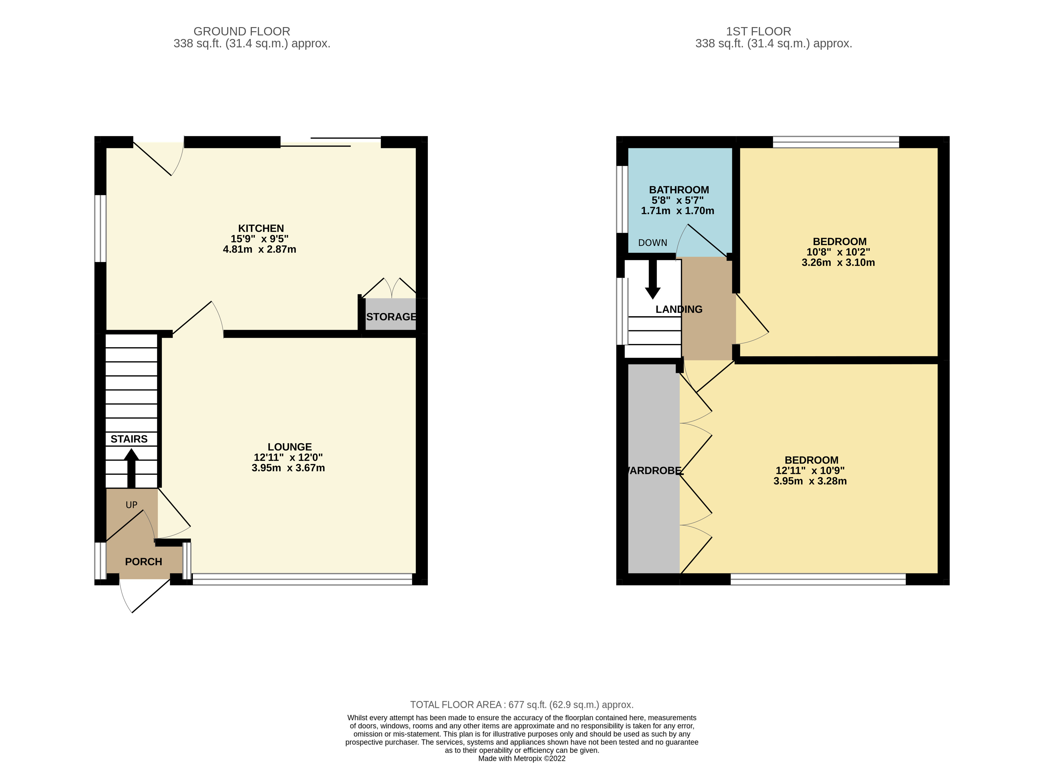 31, Tennyson Road, Stockport floorplan