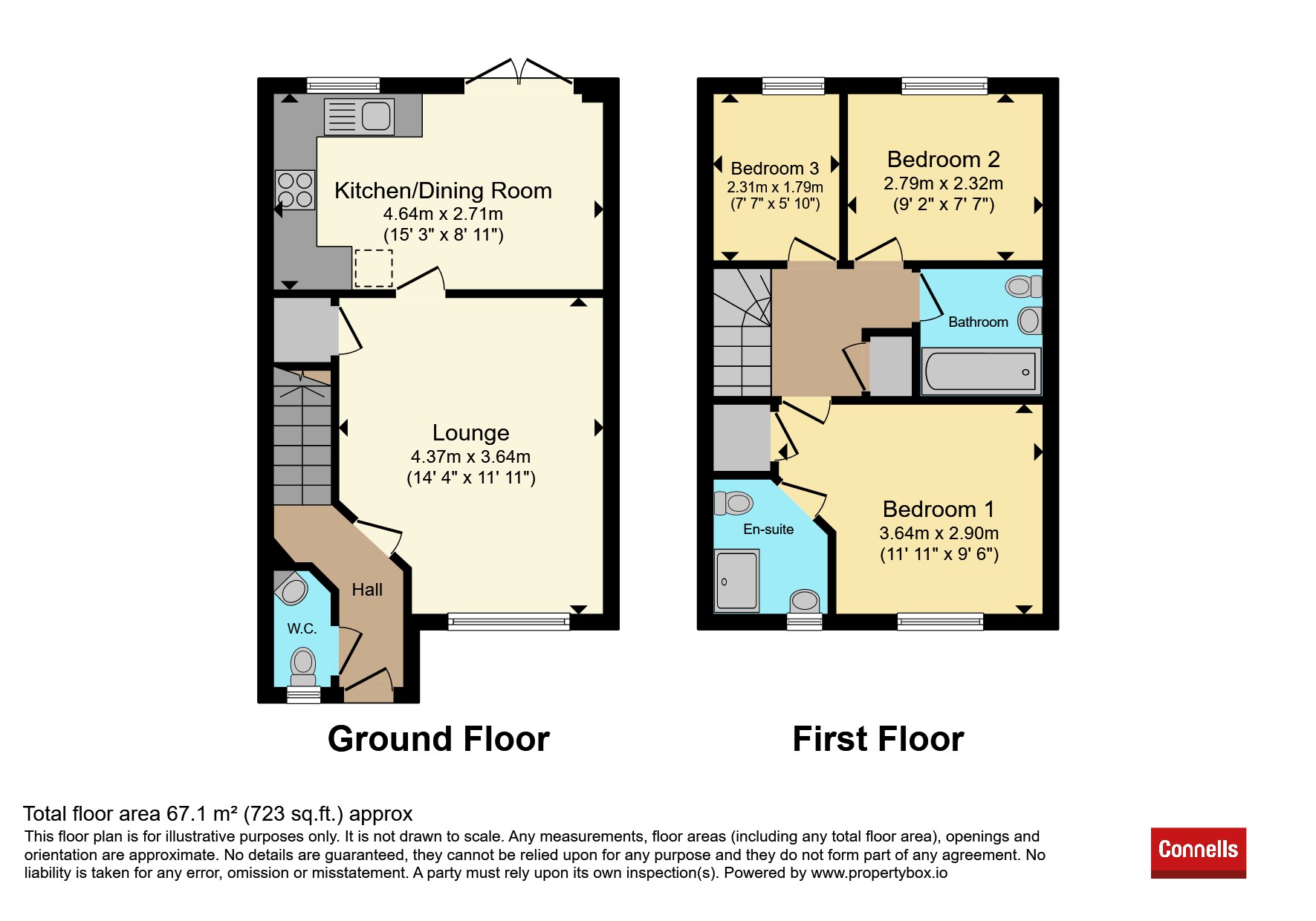 15, Desmond Rochford Way, Taunton floorplan