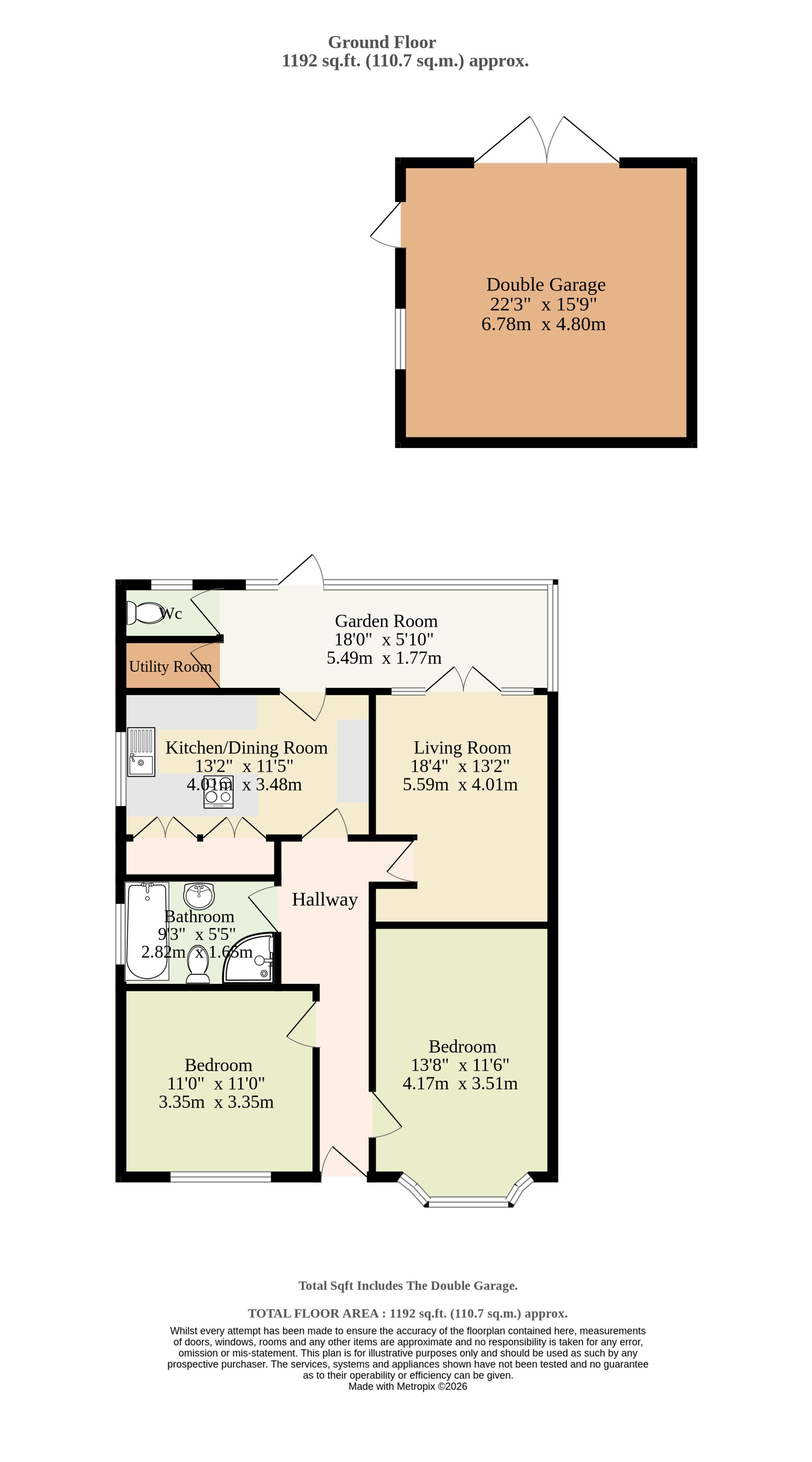 75 Oulton Road, Lowestoft floorplan