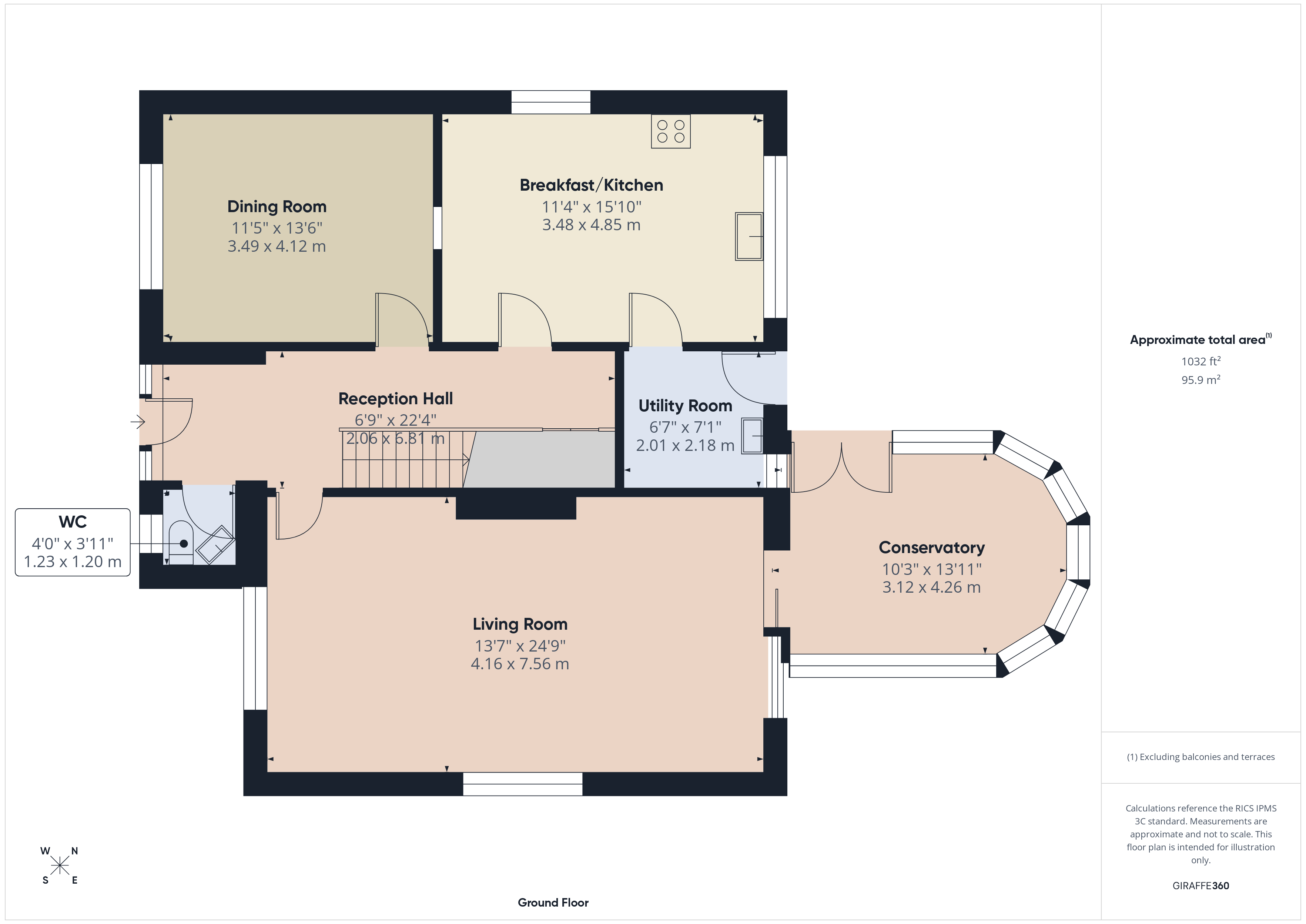 Longford Turning, Market Drayton floorplan
