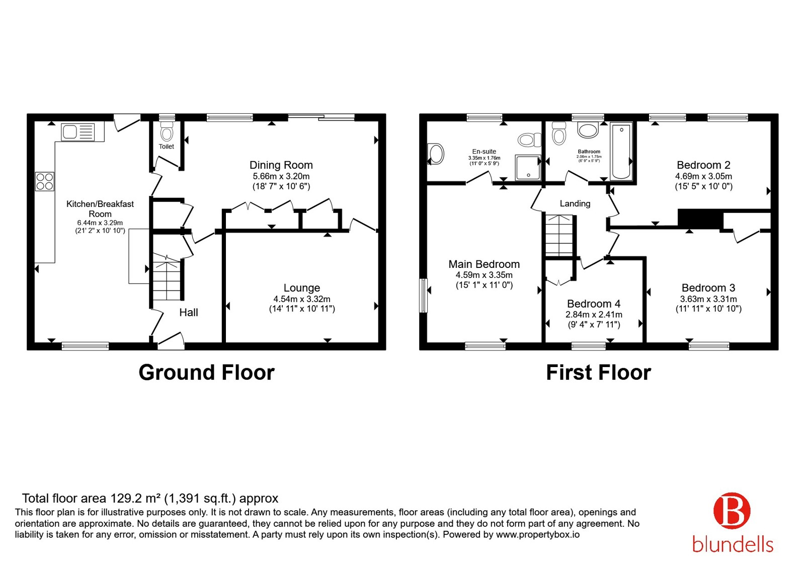 37, Nickerwood Drive, South Yorkshire floorplan