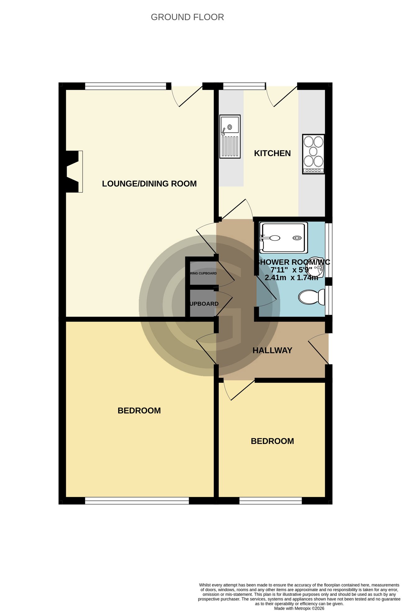 98, Pebsham Lane, Bexhill on Sea floorplan