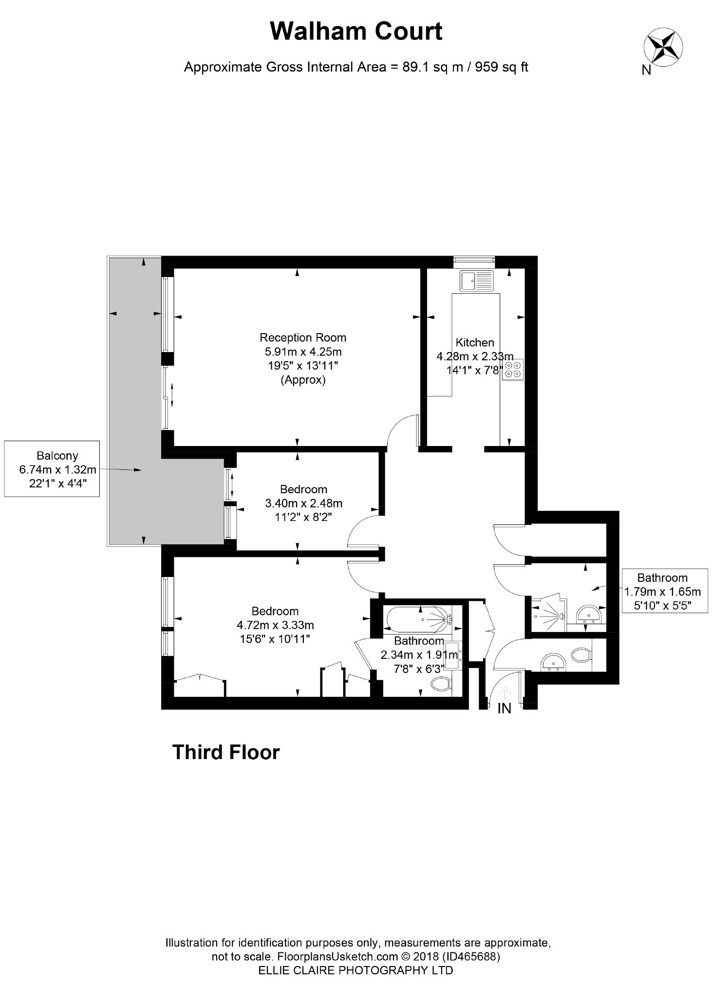 2 Bedrooms Flat to rent in Haverstock Hill, Belsize Park, London NW3