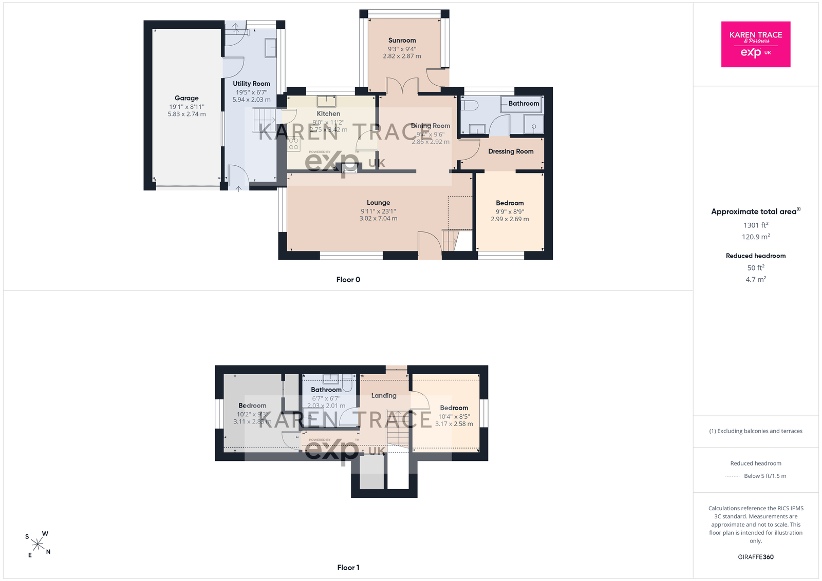 1, Mountstephen Close, St. Austell floorplan