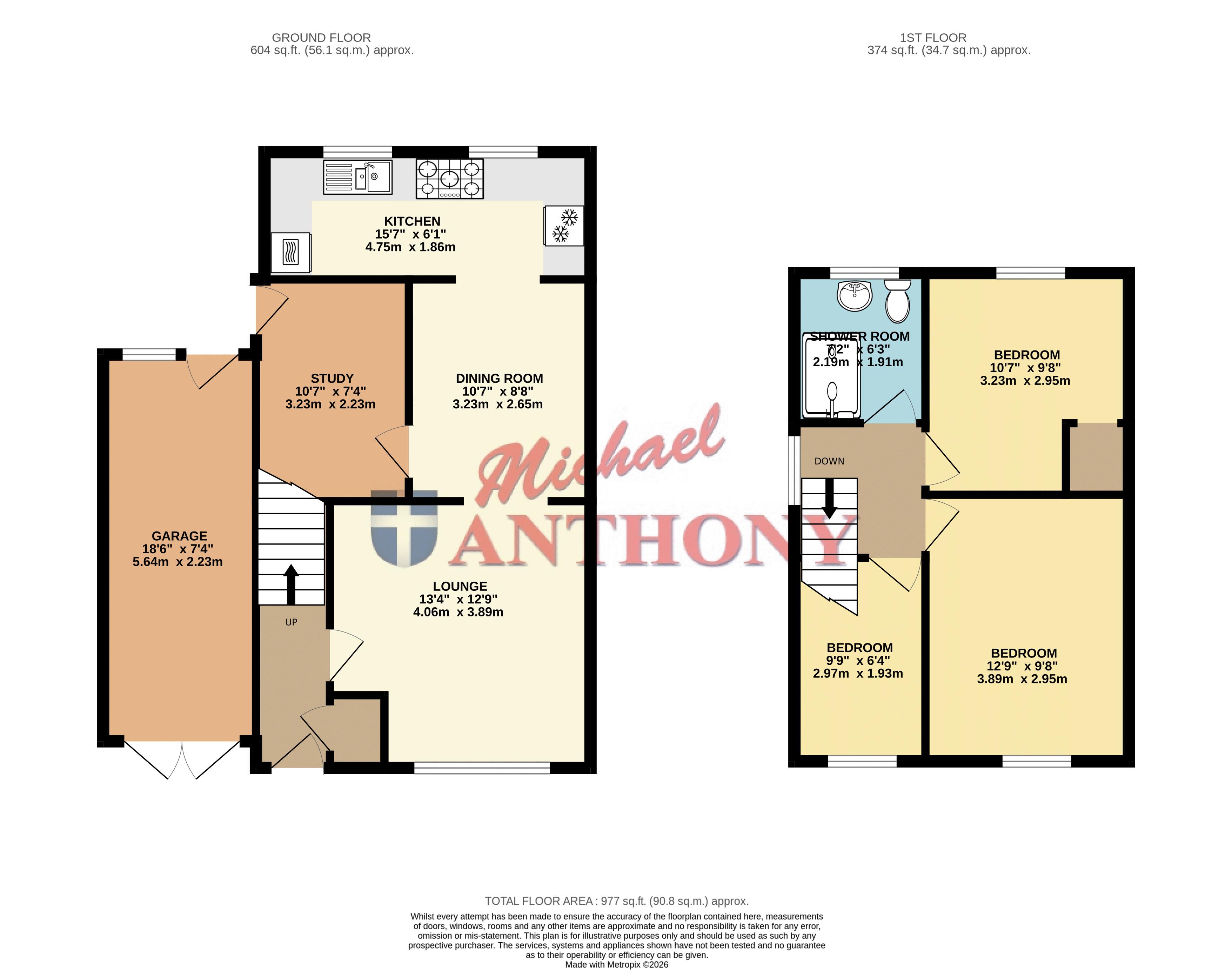 16, Browning Crescent, Milton Keynes floorplan