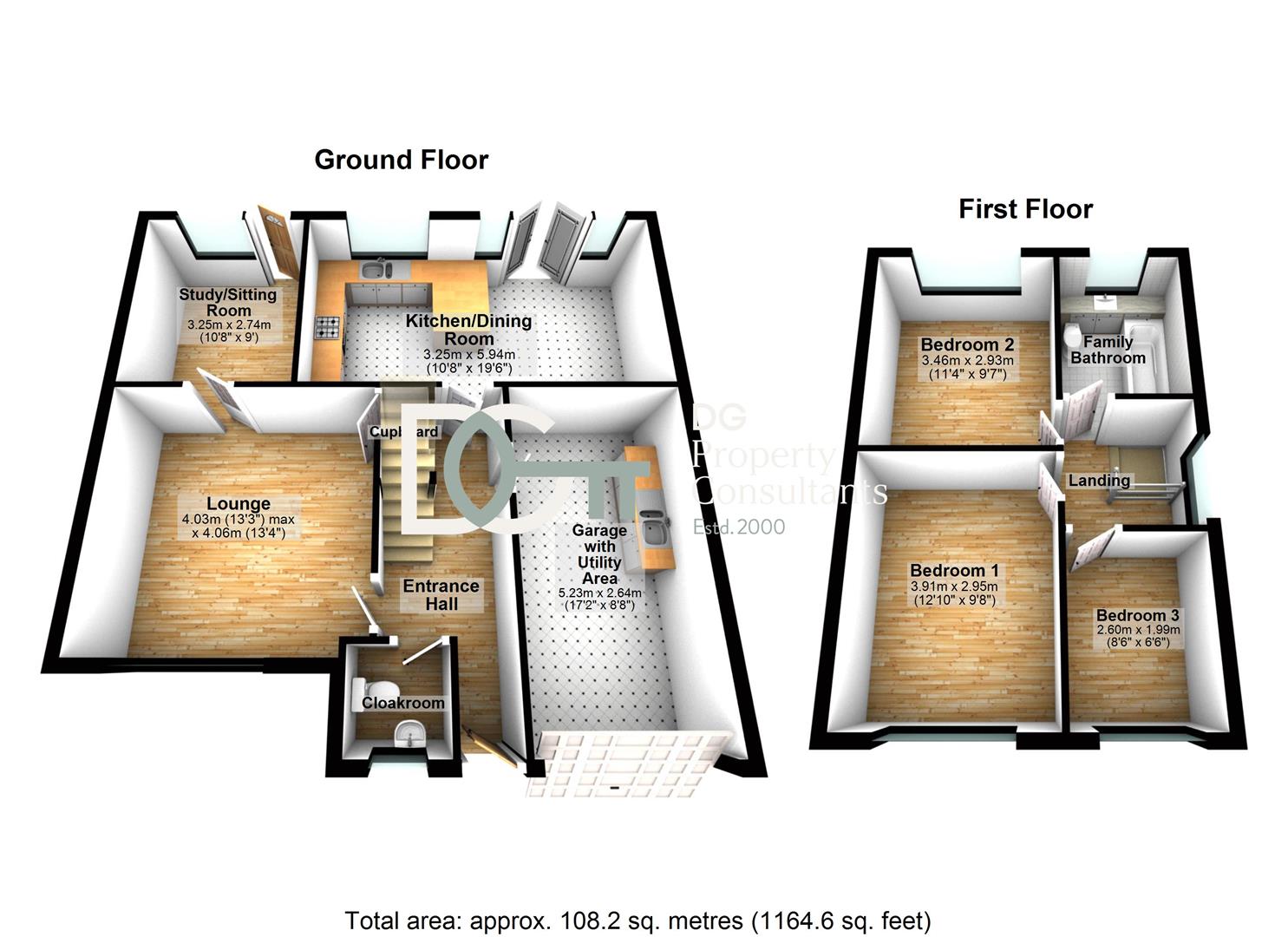 7, Meadow Road,, Toddington floorplan