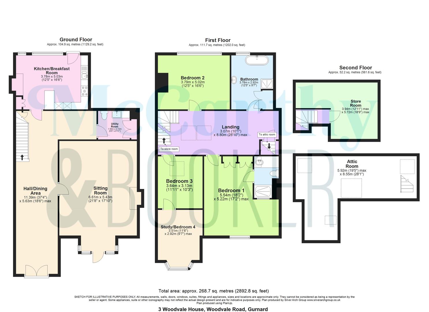 3 Woodvale House, Woodvale Road, Cowes floorplan